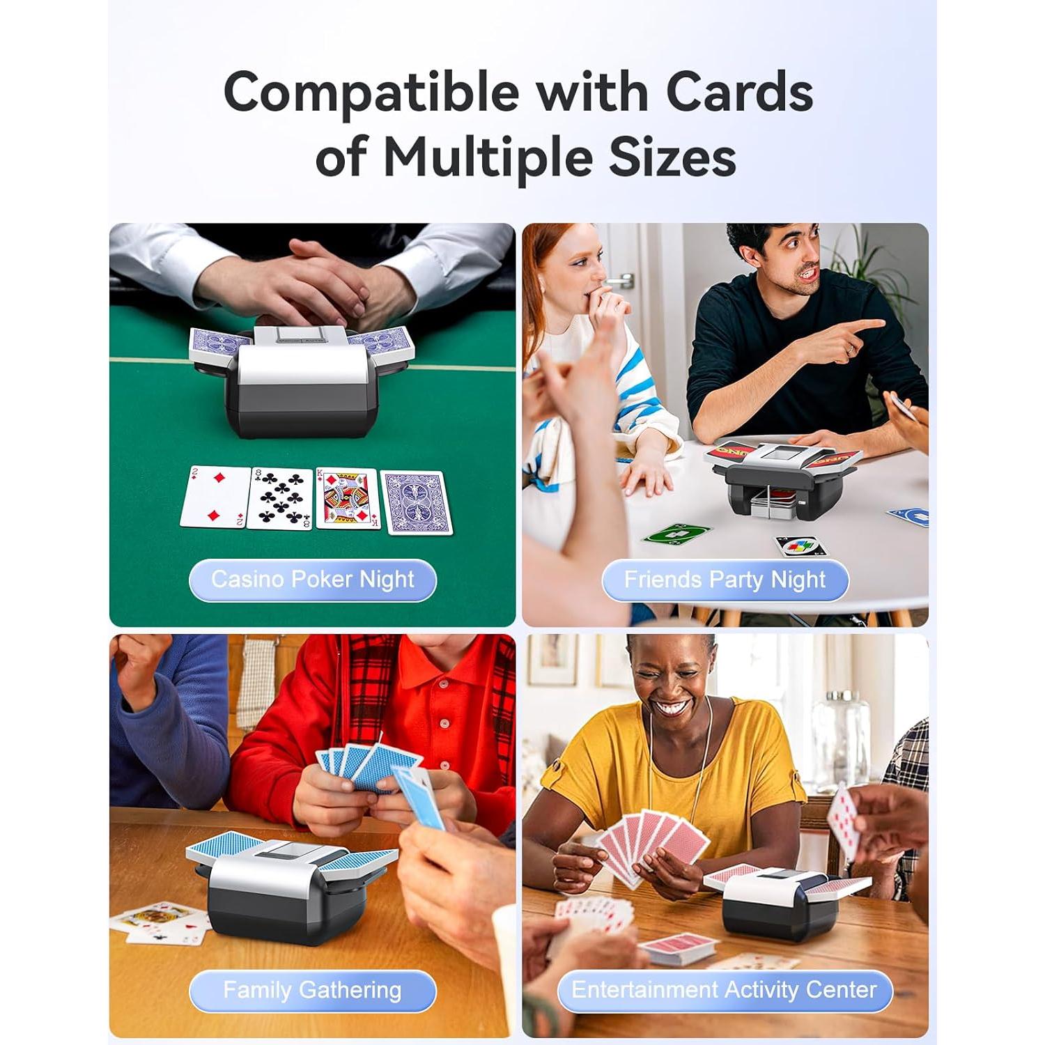 Barajador de Cartas Automático XPAW X1-N1 Recargable 2000mAh