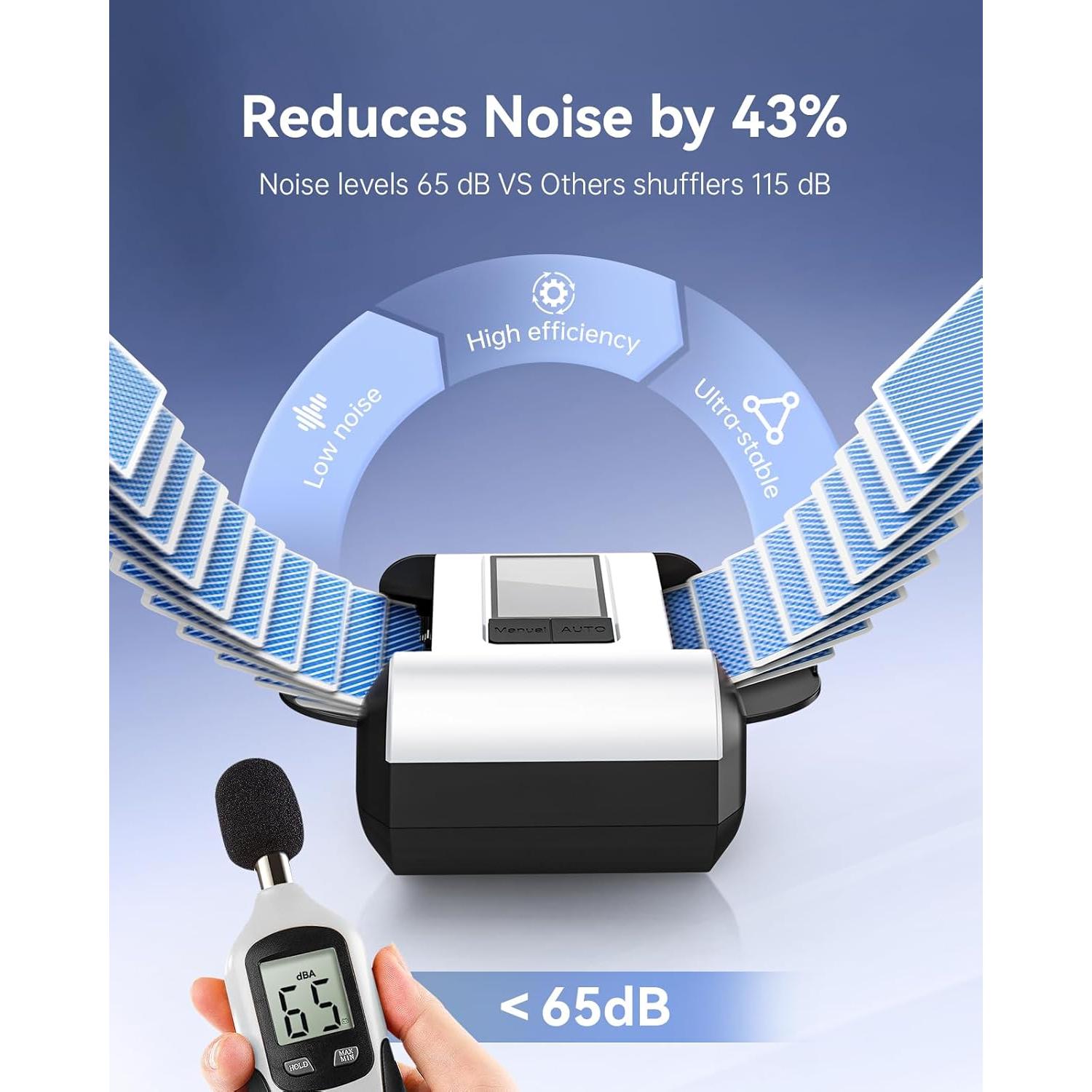 Barajador de Cartas Automático XPAW X1-N1 Recargable 2000mAh