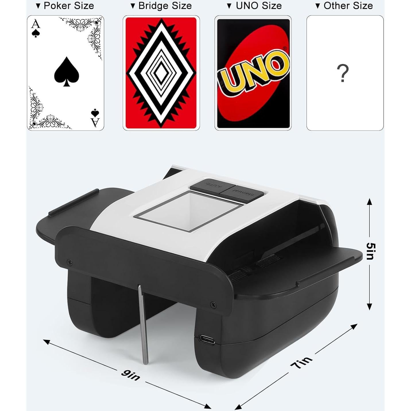 Barajador Automático de Cartas Shampoer X1 - Eléctrico y Silencioso