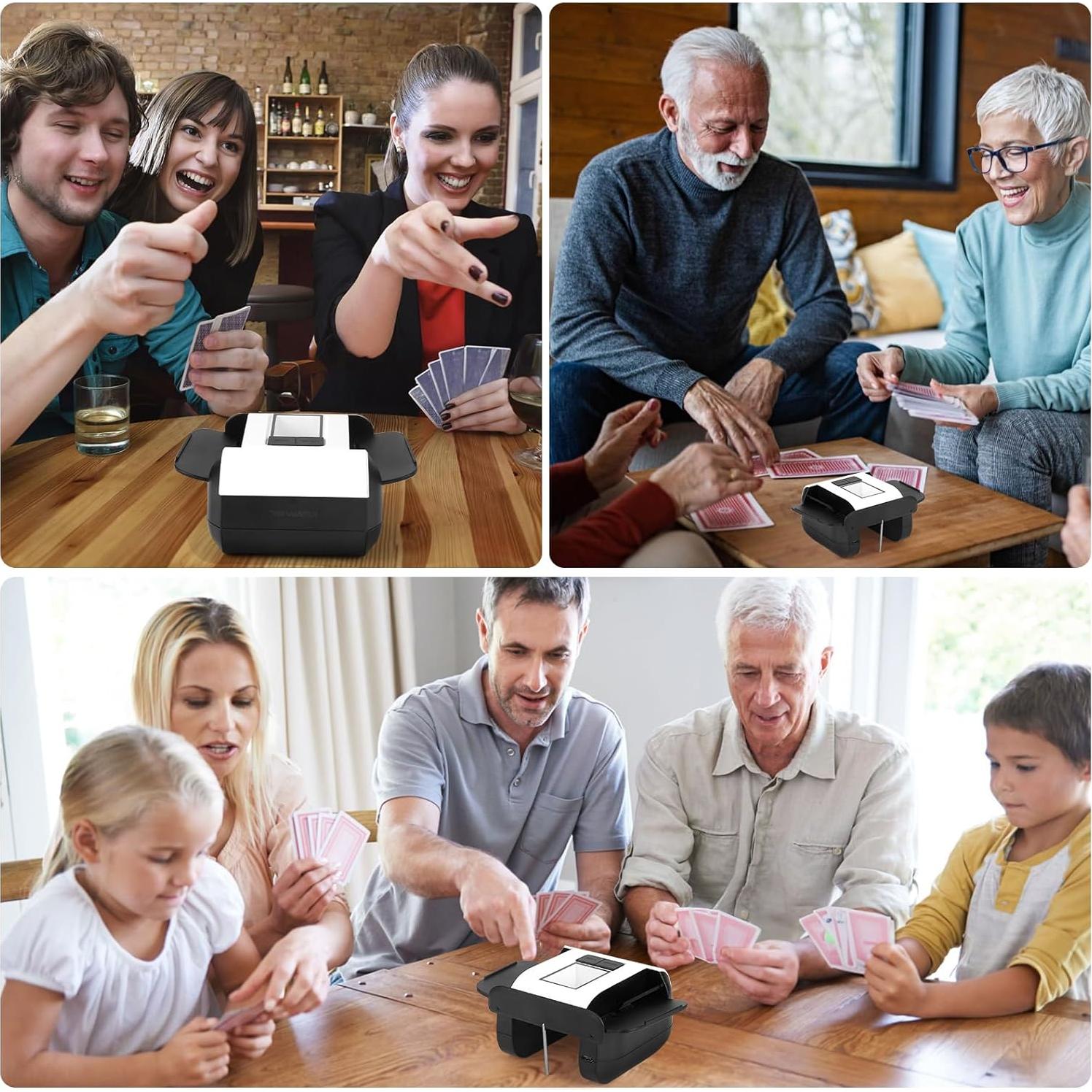 Barajador Automático de Cartas Shampoer X1 - Eléctrico y Silencioso