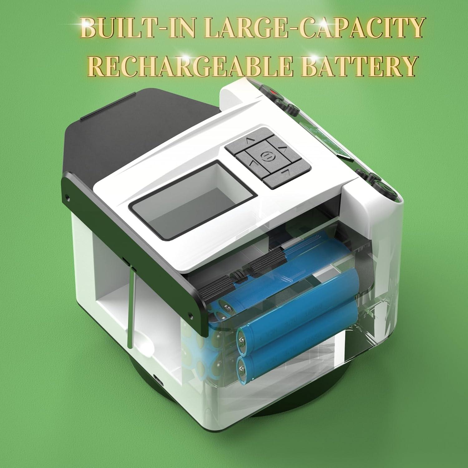 Barajador y Repartidor de Cartas Automático WQV 360° 1-8 Jugadores
