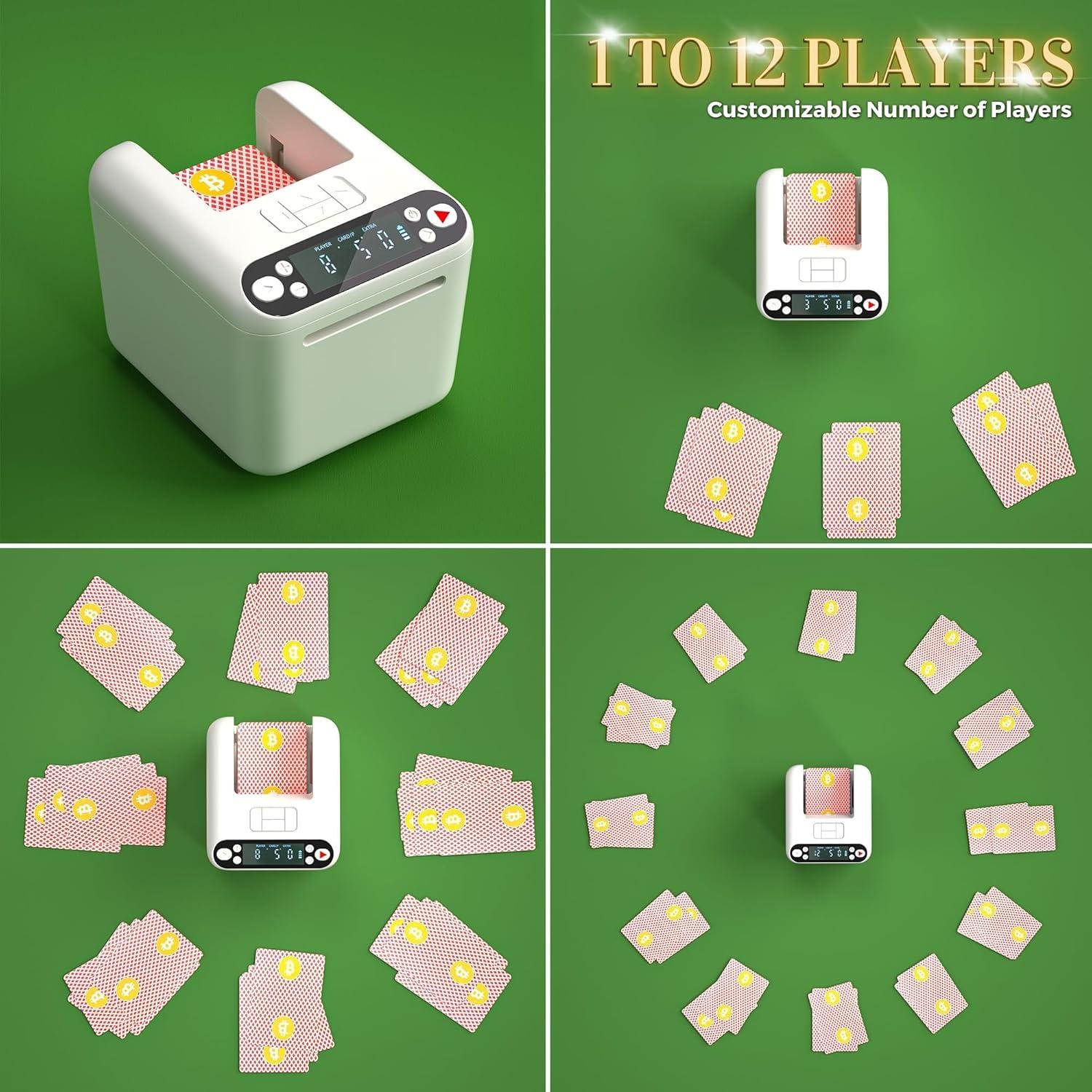 Máquina Automática de Reparto de Cartas VQP T1 Lite 12 Jugadores