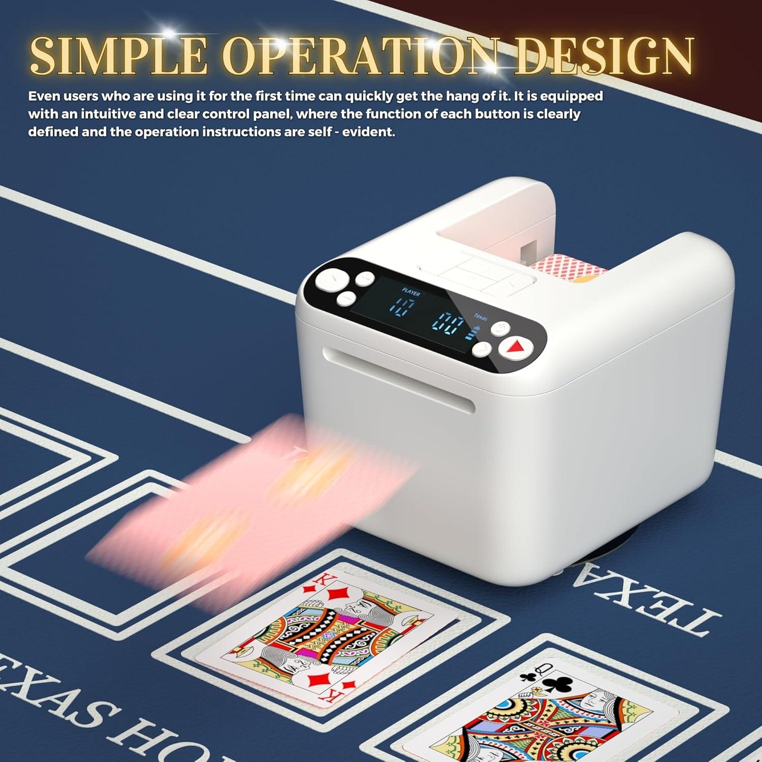 Máquina Automática de Reparto de Cartas VQP T1 Lite 12 Jugadores