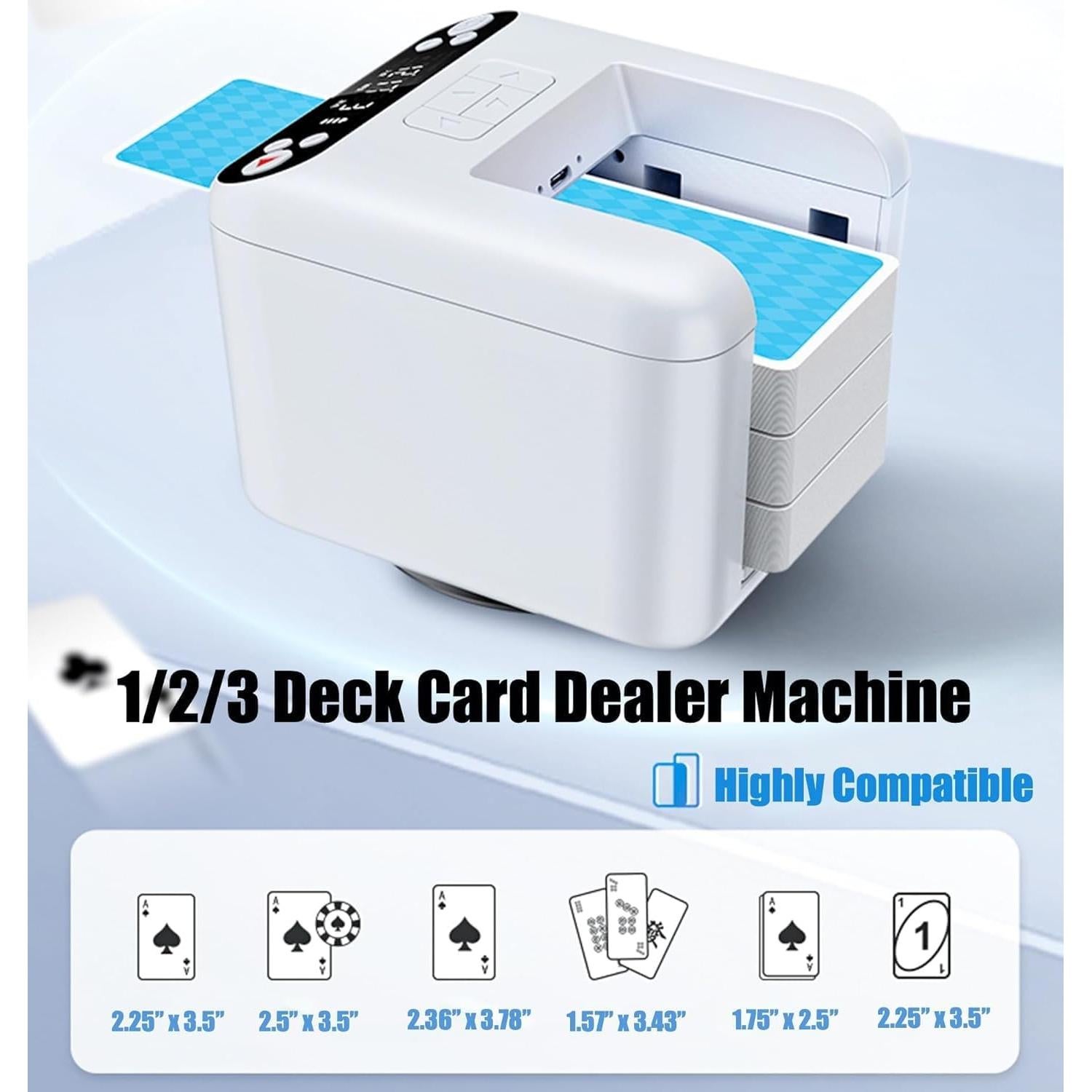 Máquina Automática de Reparto de Cartas VQP T1 Lite 12 Jugadores