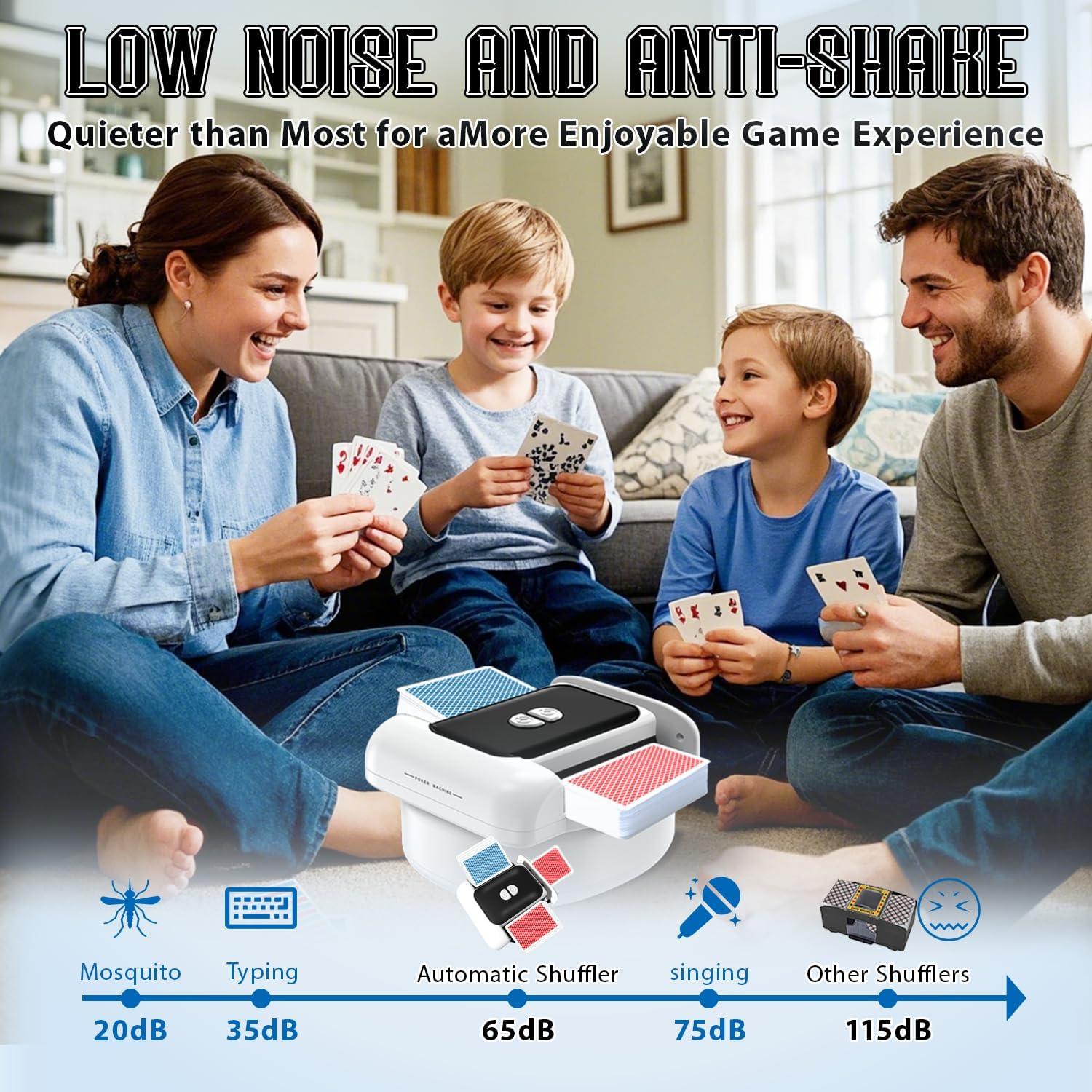 Barajador de Cartas Automático LITTCO Recargable 0,45 kg