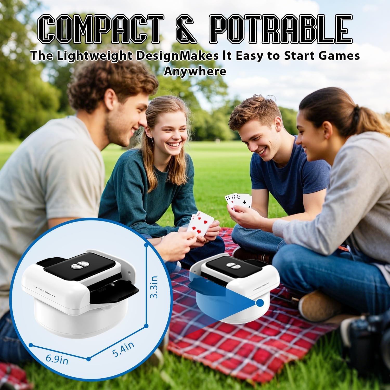 Barajador de Cartas Automático LITTCO Recargable 0,45 kg