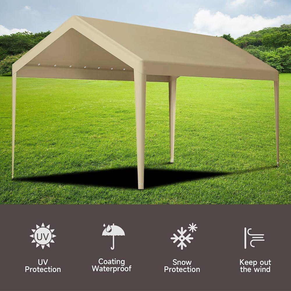 Cubierta de Reemplazo Vanteriam 3,05x6,10m Impermeable Beige