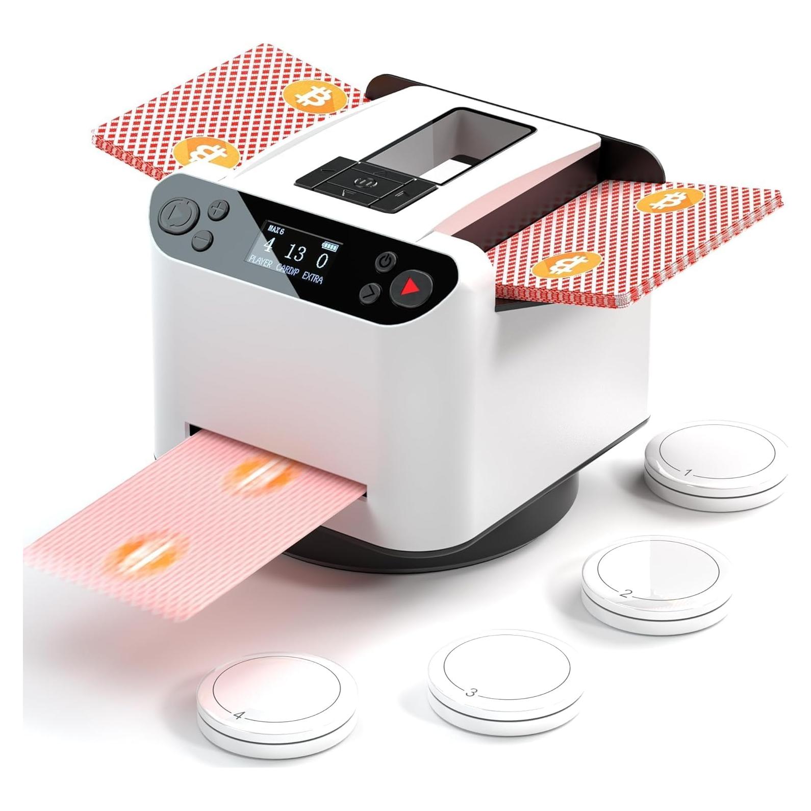 Barajador y Repartidor Automático de Cartas KPAW MAX 6