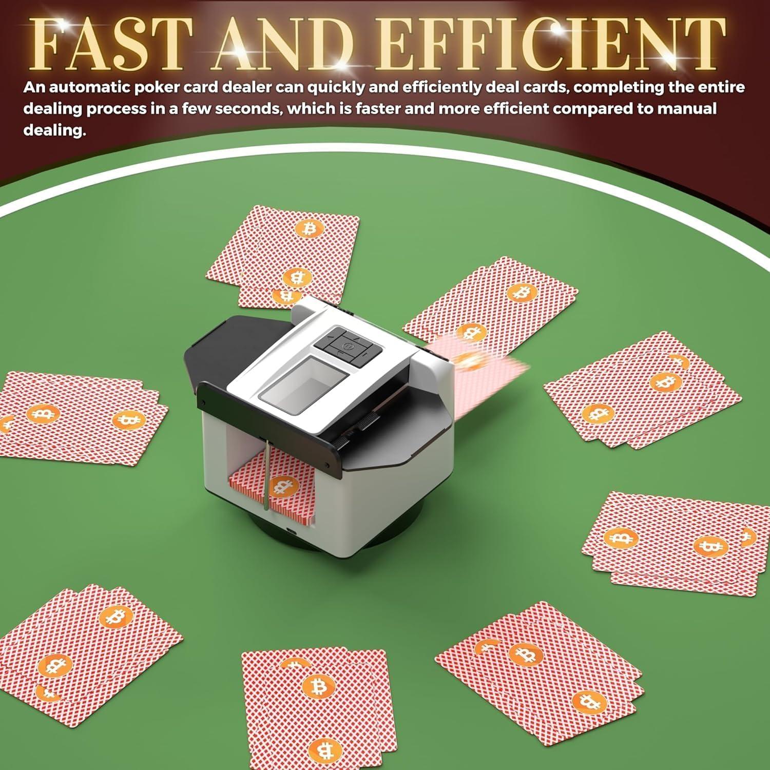 Barajador y Repartidor Automático de Cartas KPAW MAX 6