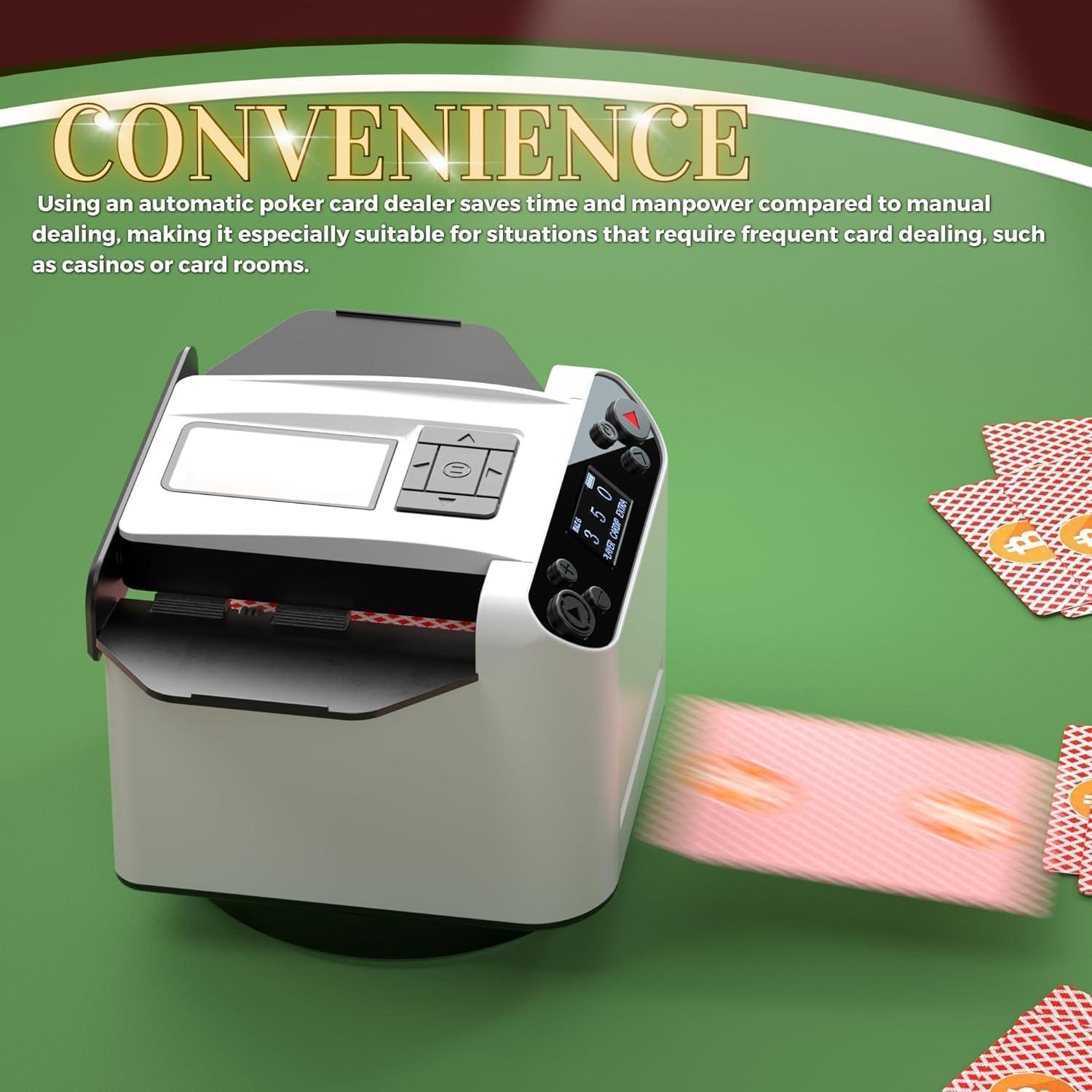 Barajador y Repartidor Automático de Cartas KPAW MAX 6