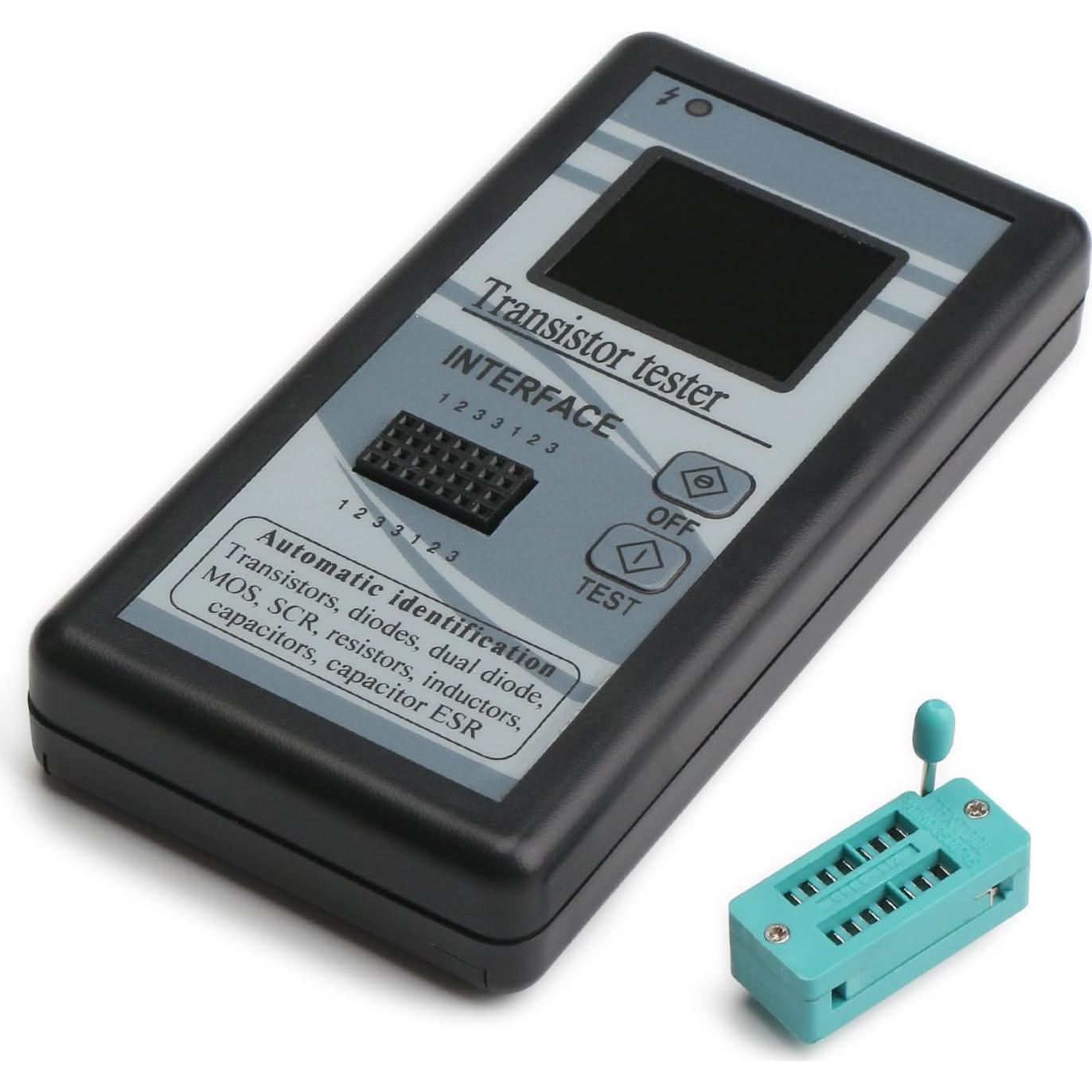 Medidor LCR DROK 300427 Transistores Diodos Capacitores