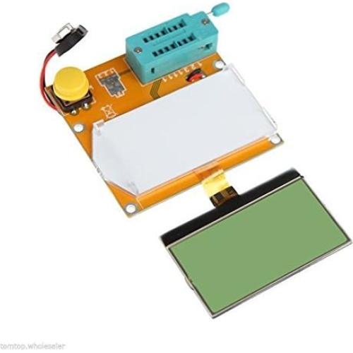 Probador LCR HiLetgo LCR-T4 Digital 9V Pantalla LCD Verde