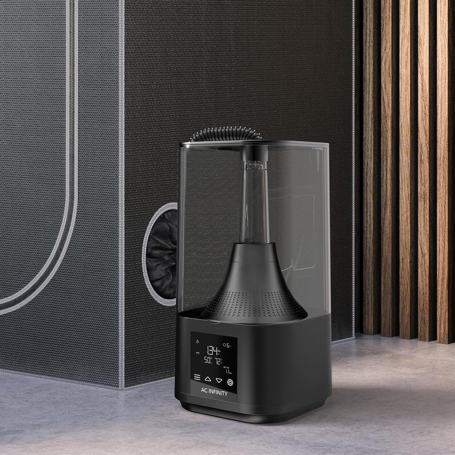 Humidificador AC Infinity CLOUDFORGE T3 4.5L con Control VPD