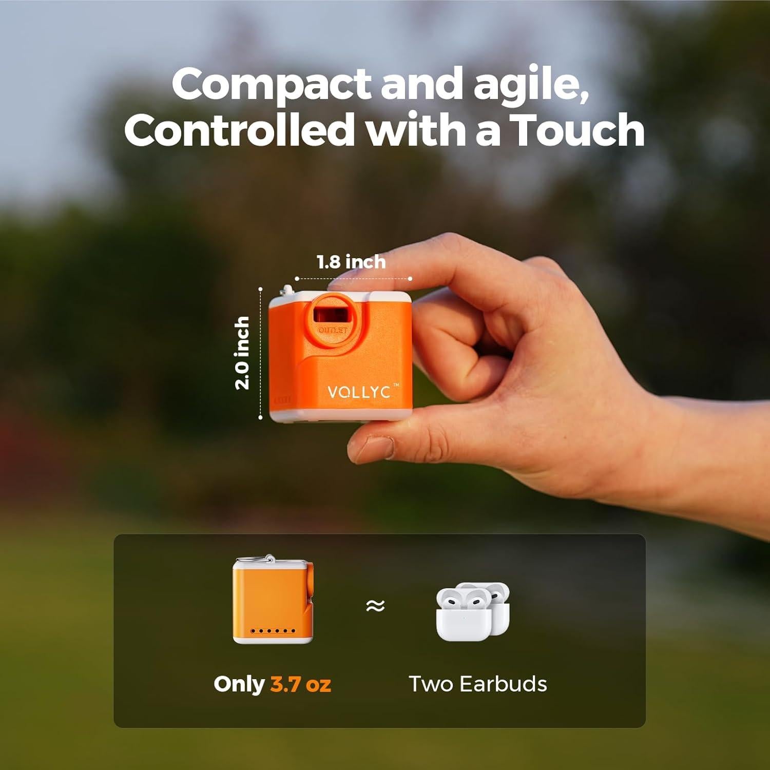 Bomba de Aire Eléctrica VOLLYC NANO PUMP 5 4.5kPa 200L/min