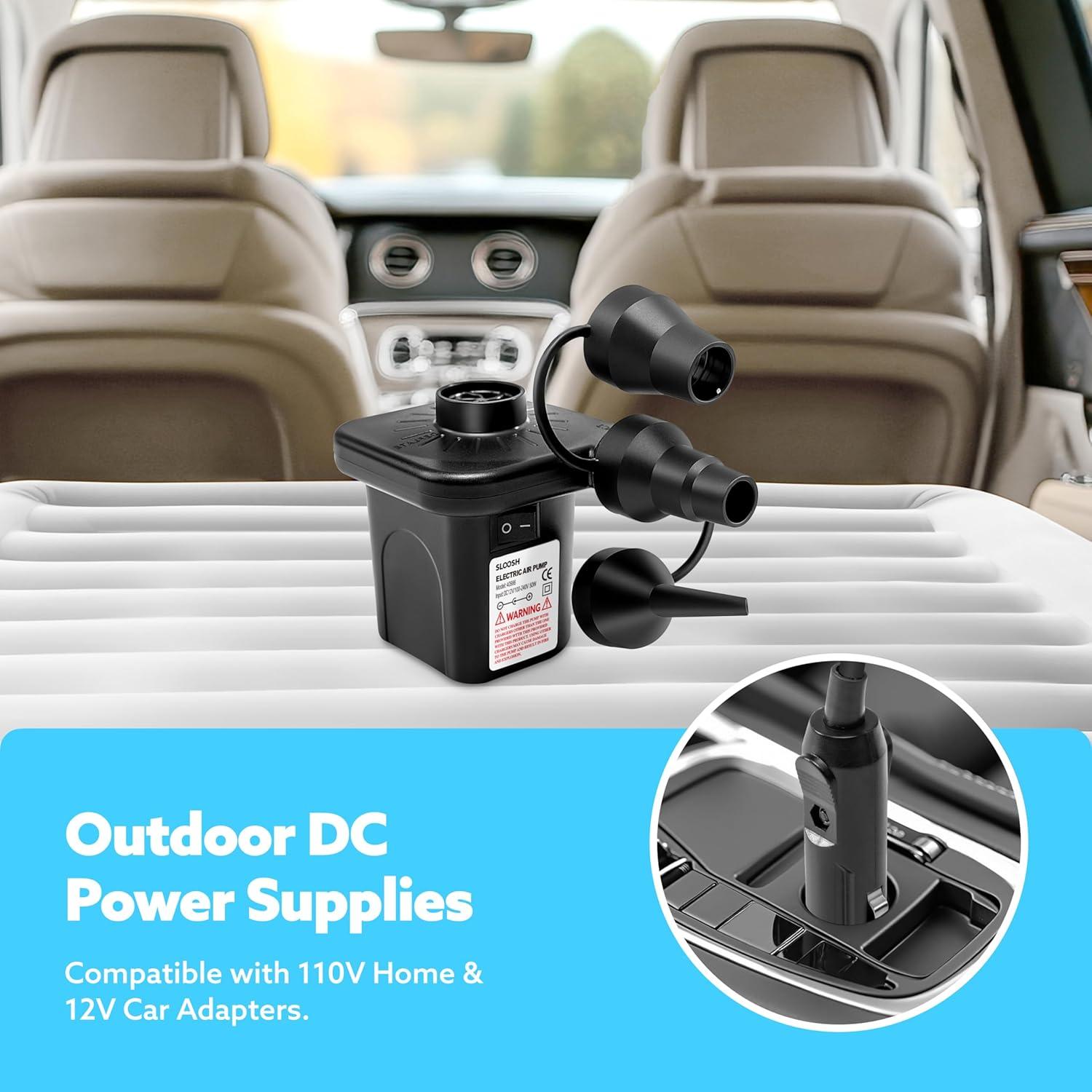 Bomba de Aire Eléctrica Sloosh 280 LPM para Inflables