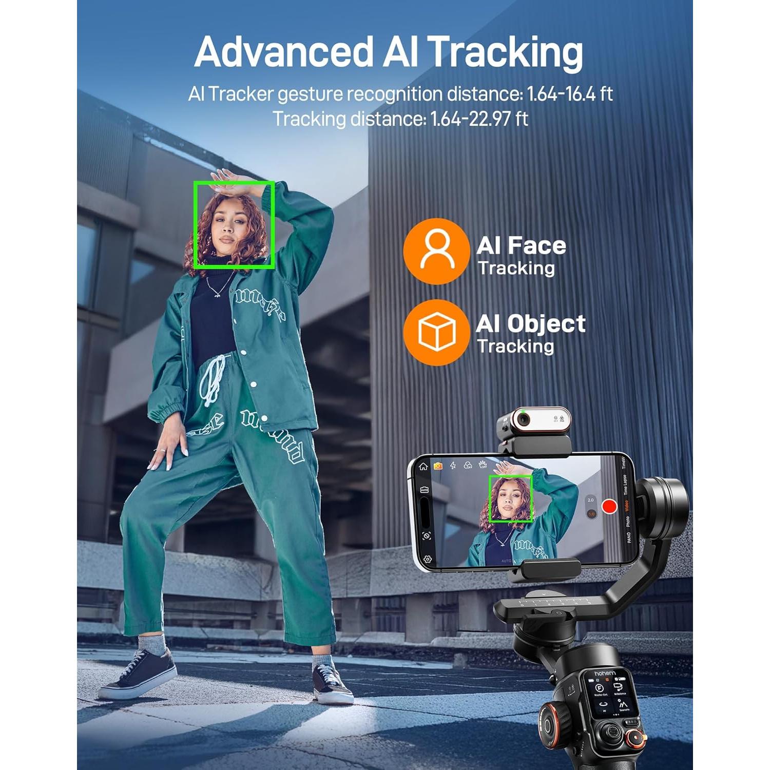 Estabilizador de Cardán Hohem iSteady M7 para Smartphone