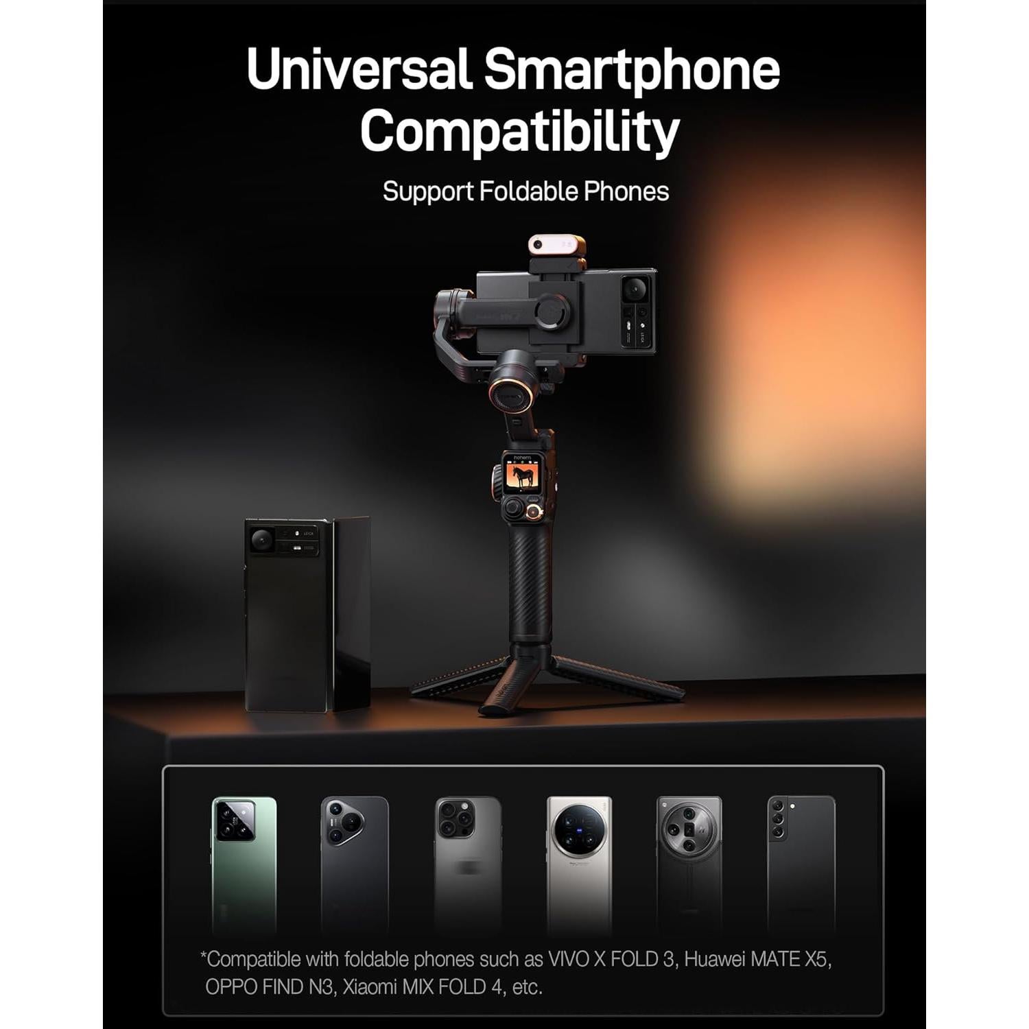 Estabilizador de Cardán Hohem iSteady M7 para Smartphone