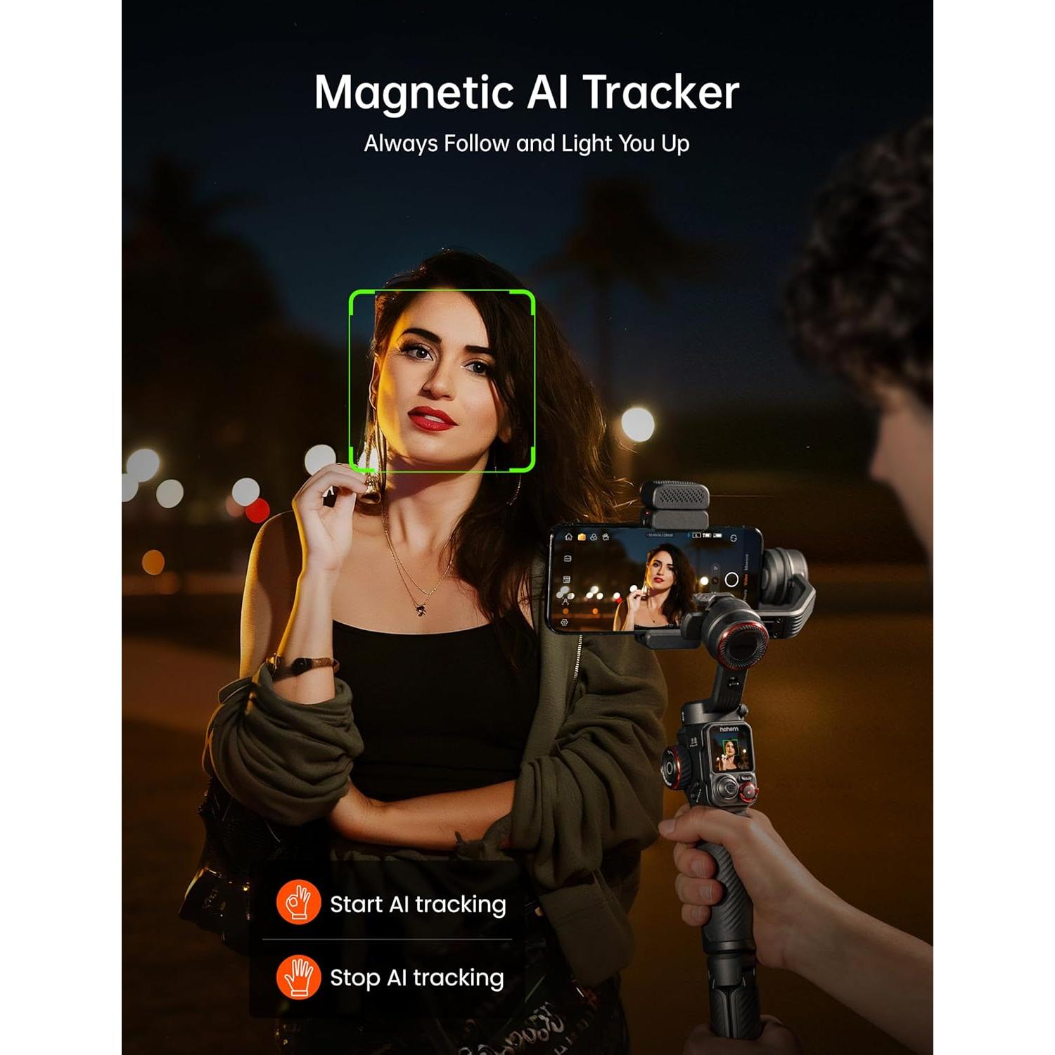 Estabilizador Gimbal Hohem iSteady M7 para Smartphone 3 Ejes