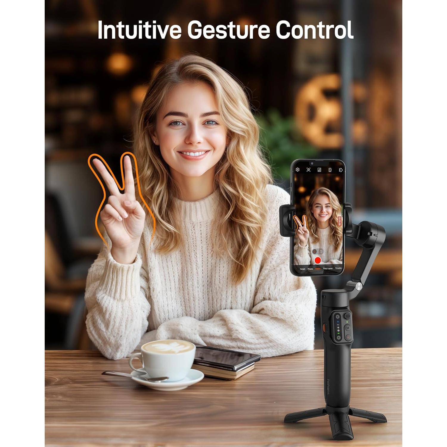 Estabilizador Gimbal Hohem iSteady X3 SE Plegable 3 Ejes