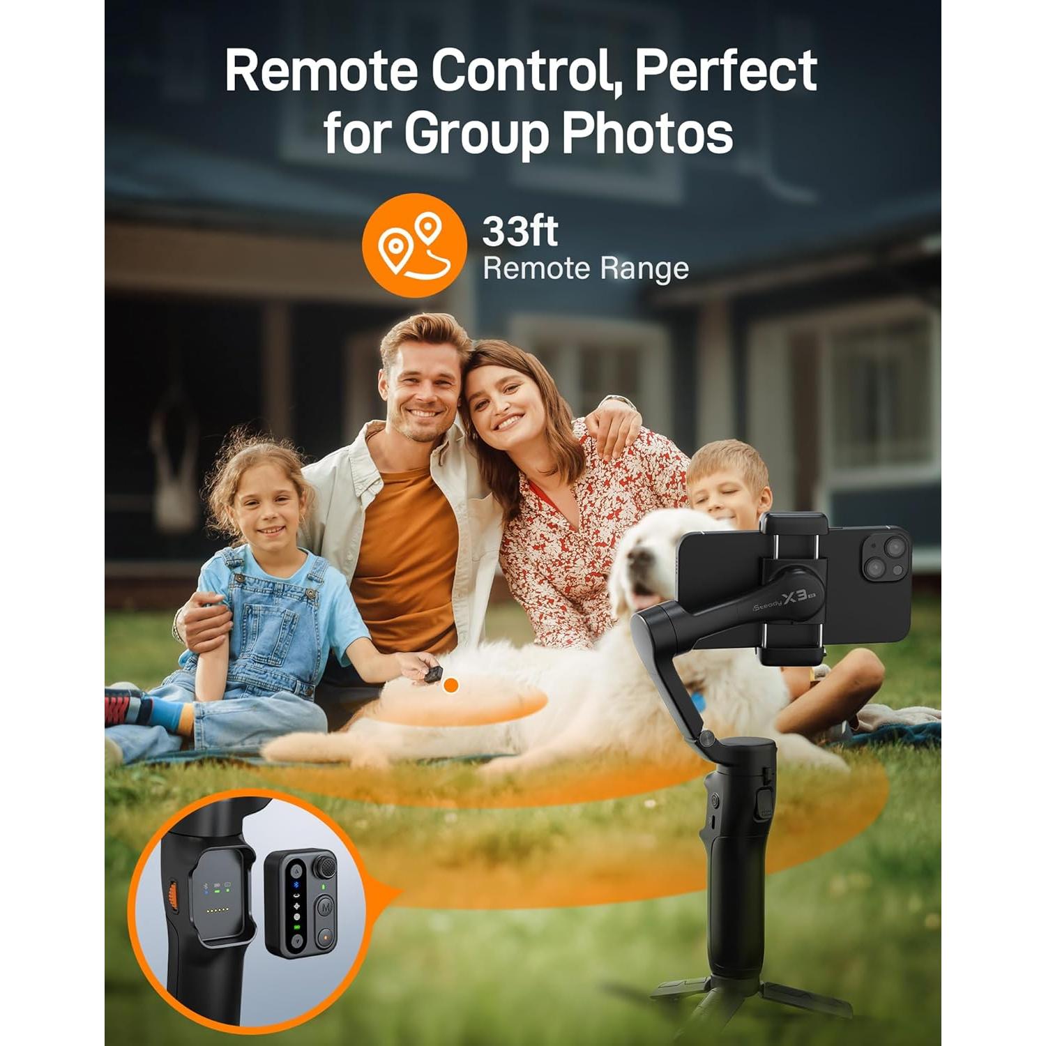 Estabilizador Gimbal Hohem iSteady X3 SE Plegable 3 Ejes