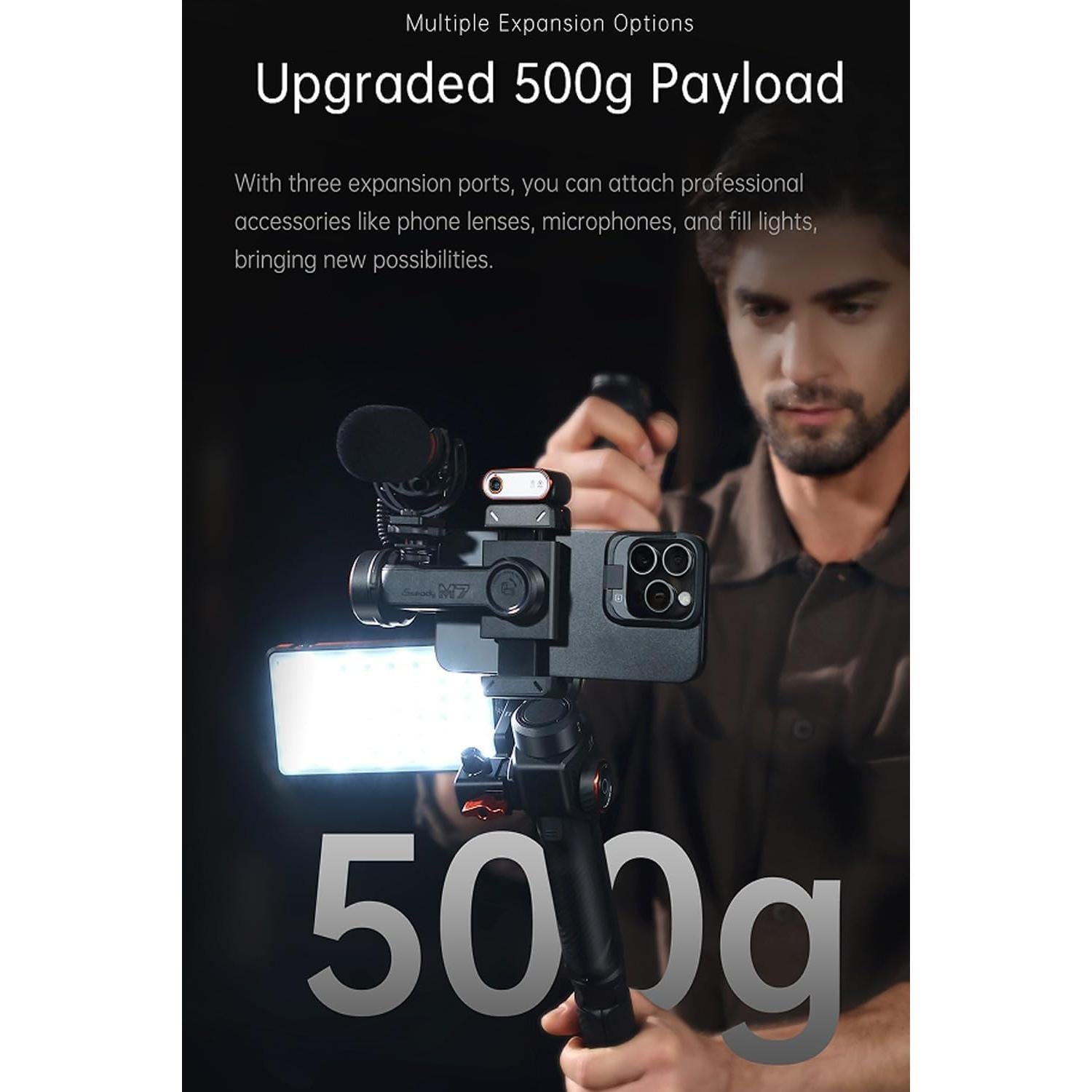 Estabilizador de Cardán Hohem iSteady M7 para Smartphone 3 Ejes