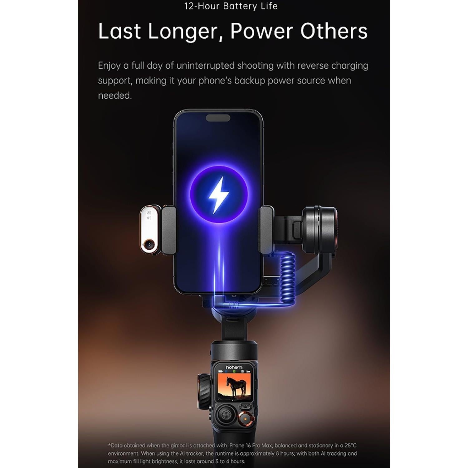 Estabilizador de Cardán Hohem iSteady M7 para Smartphone 3 Ejes