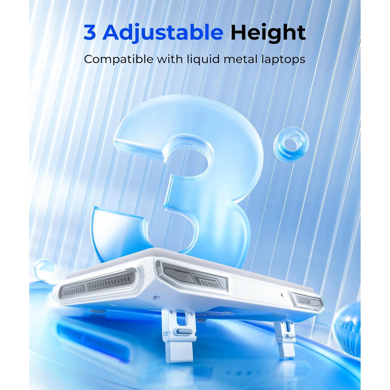 Pad de Enfriamiento Llano V10 para Laptop 13-17.3" Turbo