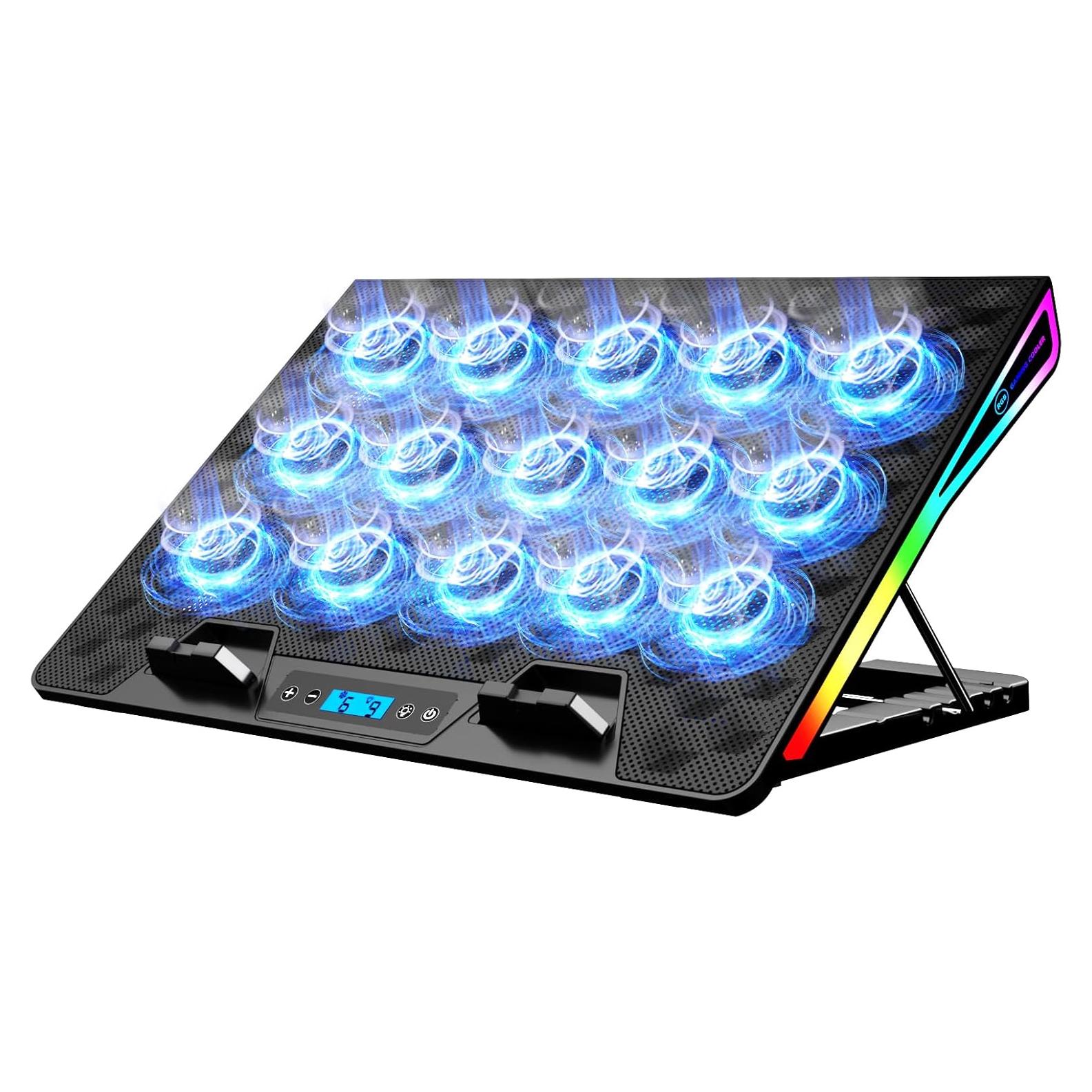 Base de Enfriamiento para Laptop KeiBn AA2-15 RGB 10-17.3"