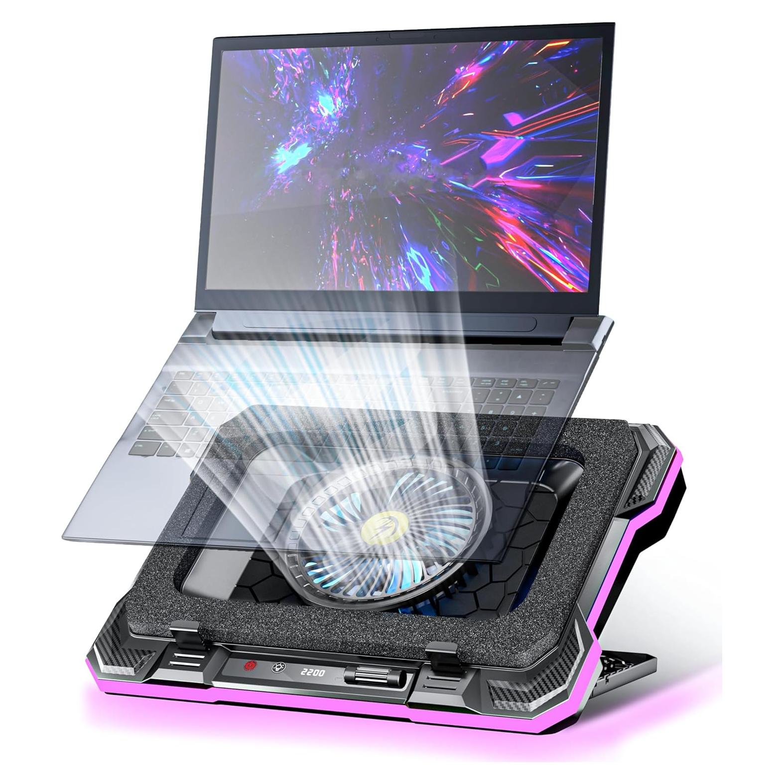 Almohadilla de Enfriamiento AICHESON K1 para Laptop 15-19"