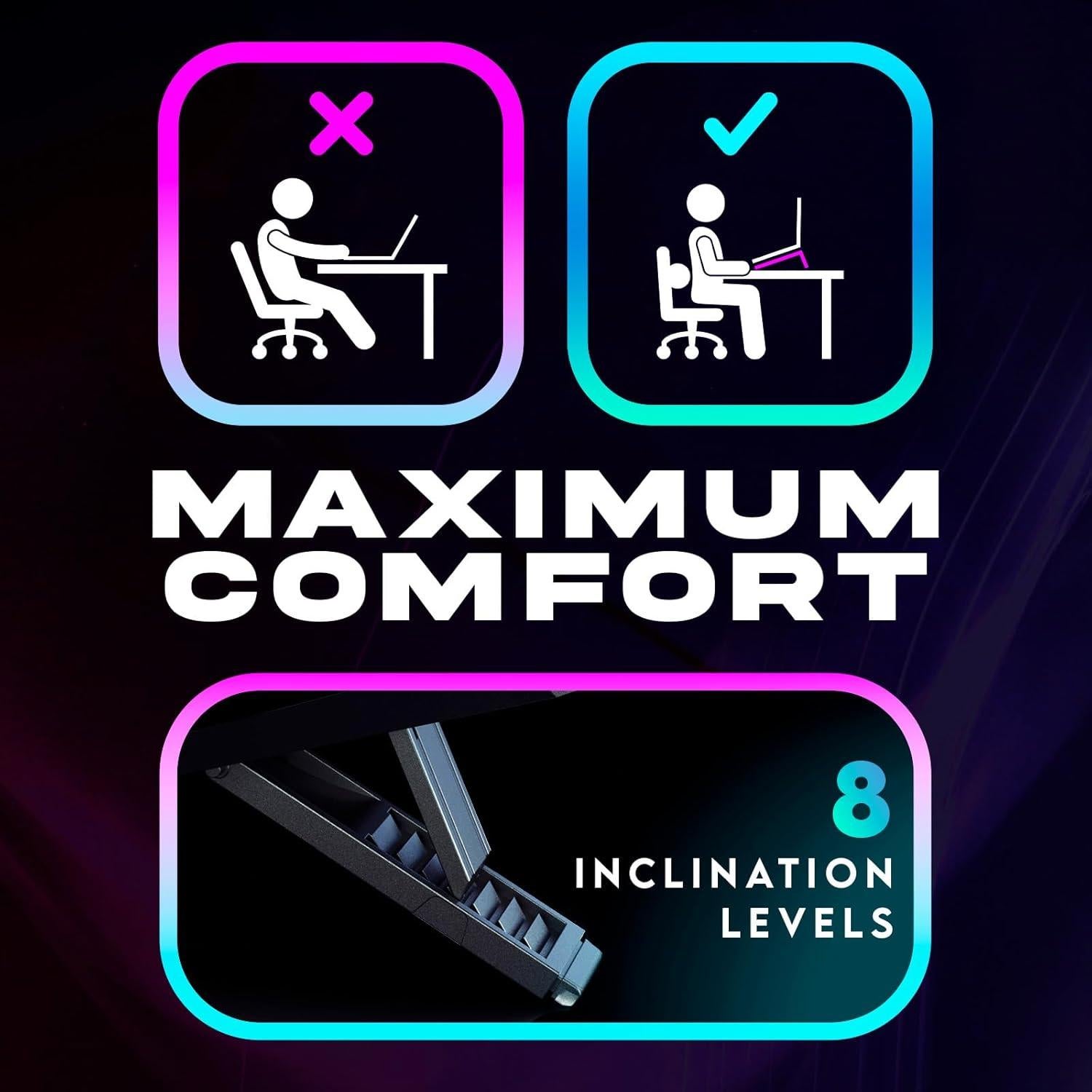 Base de Enfriamiento KLIM Mistral para Laptop 15.6-17.3"