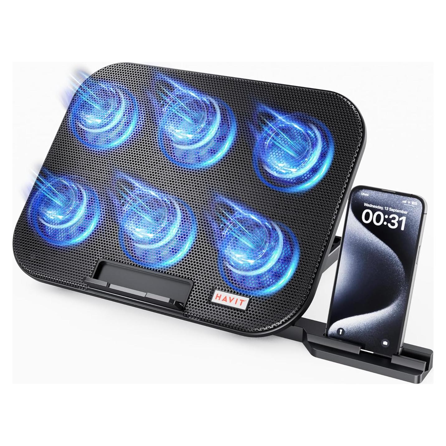 Pad de Enfriamiento Havit HV-F2011 para Portátiles 12-14.1"