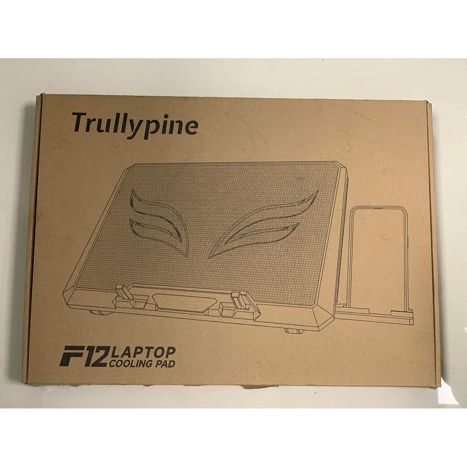 Enfriador de Laptop Trullypine 10 Ventiladores 12-17.3 Pulgadas