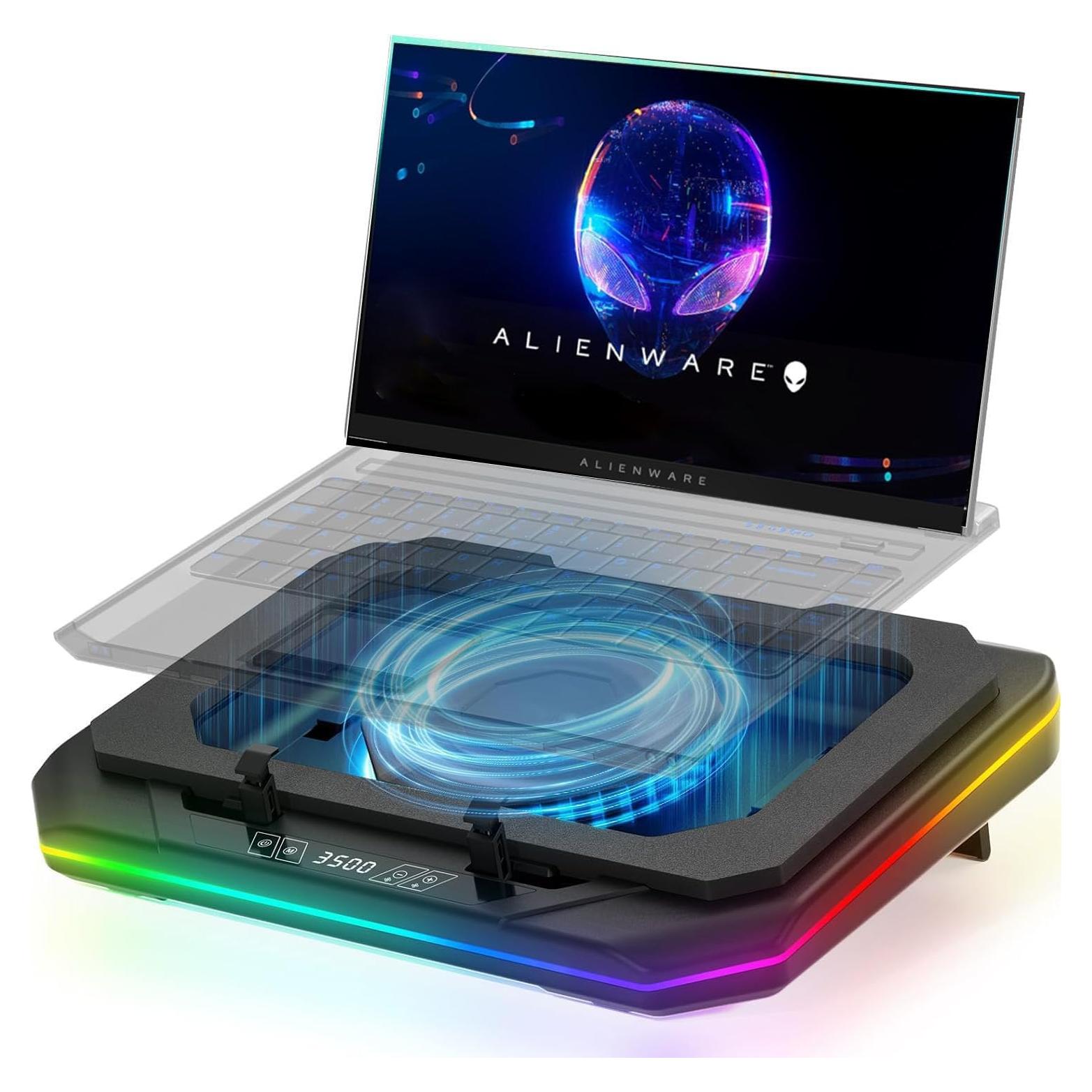 Base de Enfriamiento PHAPPY para Laptop Gaming 14-17" RGB