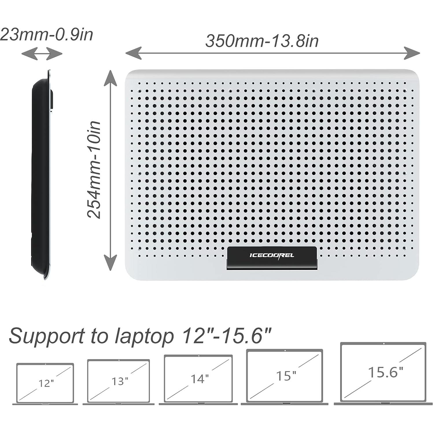 Pad de Enfriamiento de Aluminio ICE COOREL 35x25cm 7 Alturas