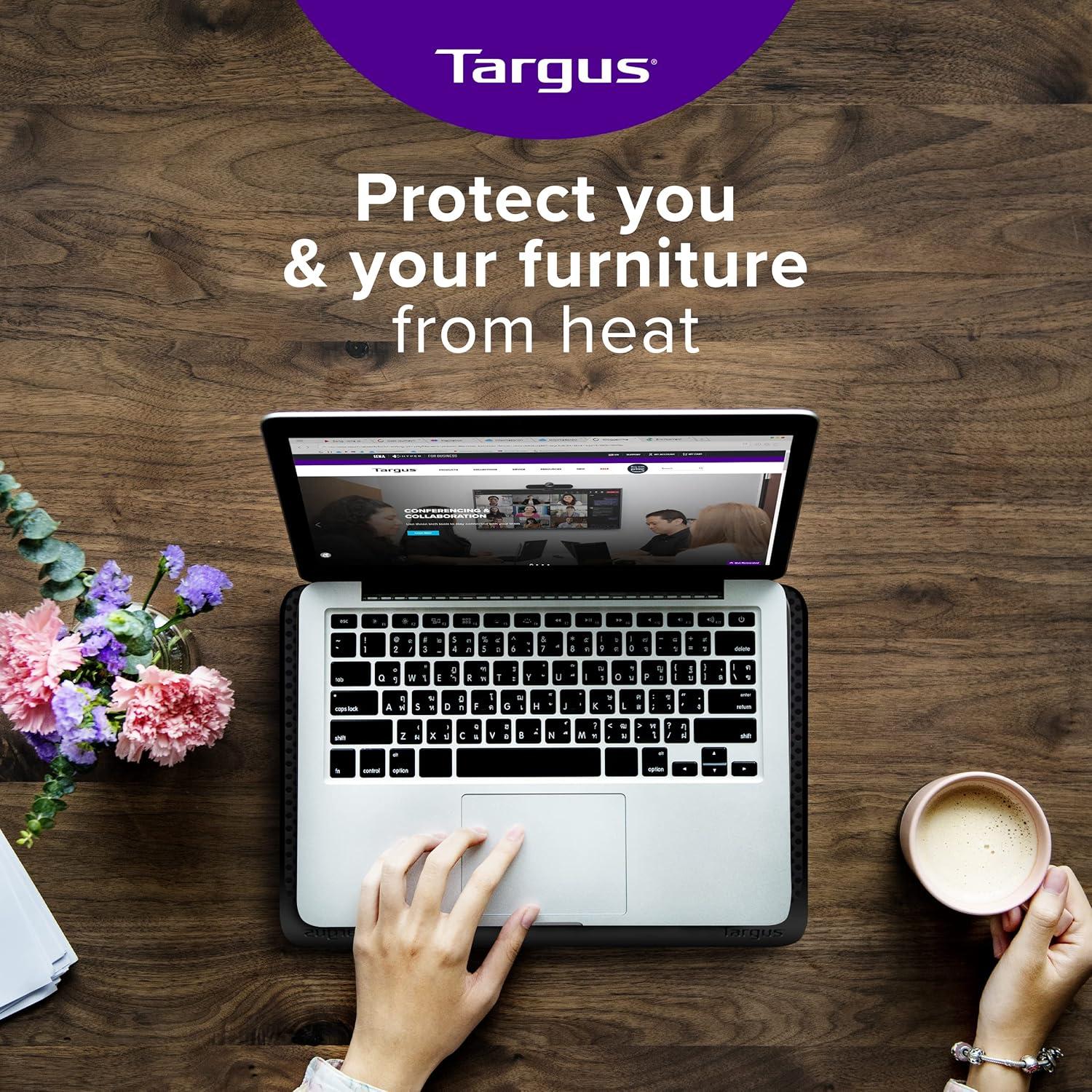 Targus Chill Mat Negro para Laptop 16" Doble Ventilador