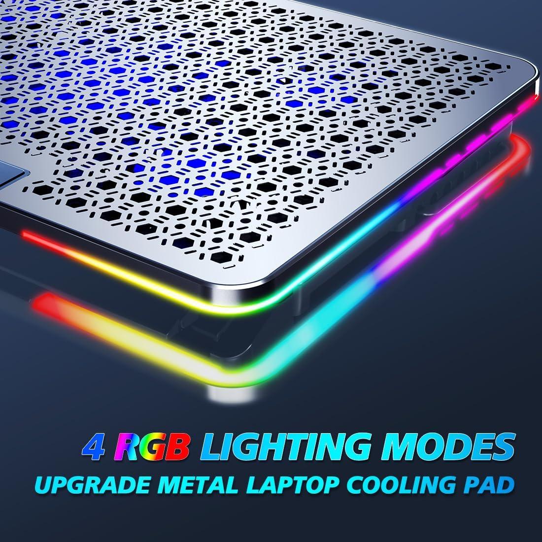 Base de Enfriamiento para Laptop LiANGSTAR 12-17.3" RGB