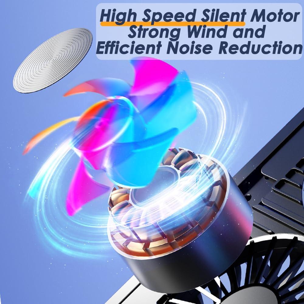 Base de Enfriamiento para Laptop BrilliantRay 11-17.3" 4 Ventiladores