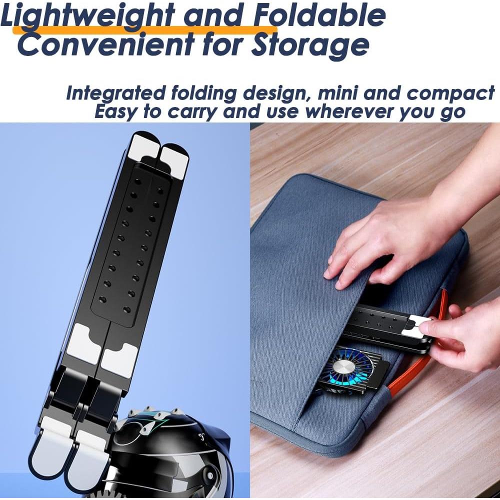 Base de Enfriamiento para Laptop BrilliantRay 11-17.3" 4 Ventiladores