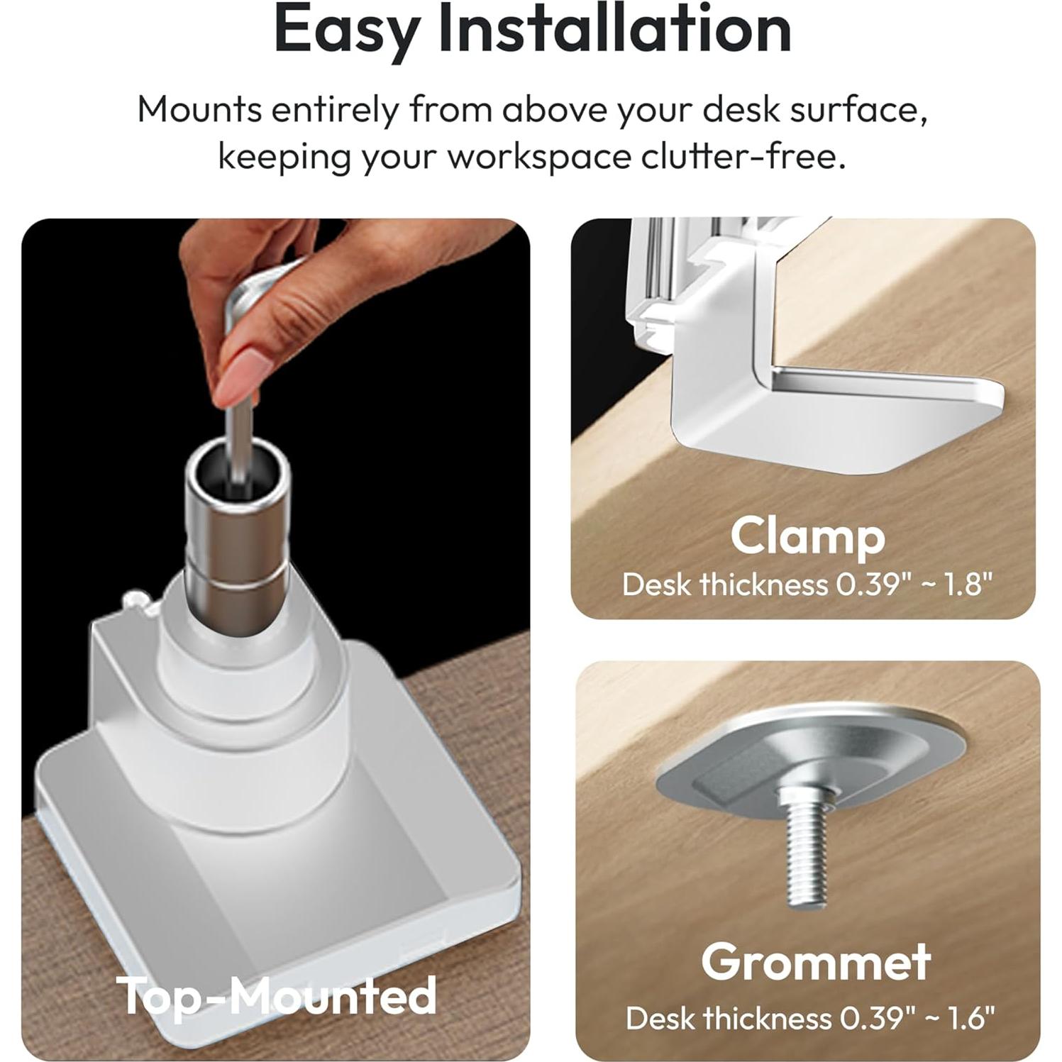 Soporte para Monitor Ultrawide Pixio PS2S Titan Blanco