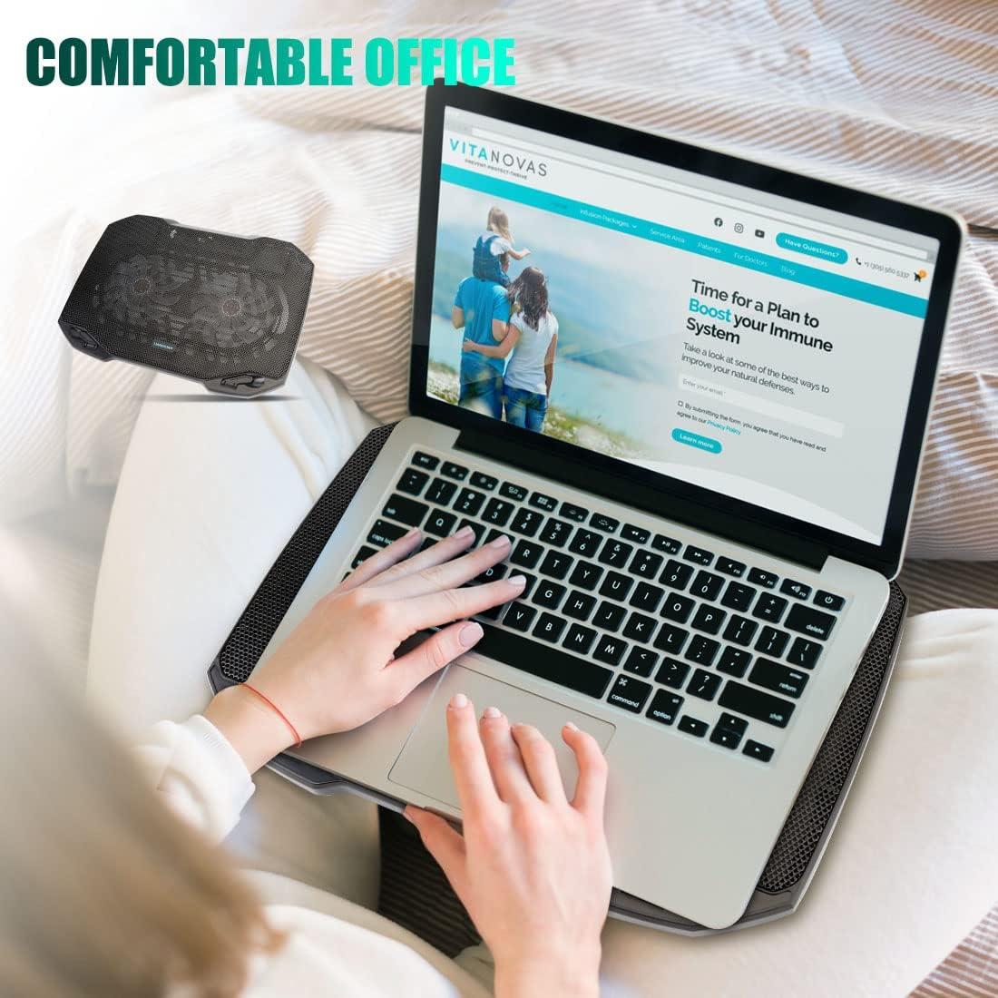 Base de Enfriamiento para Laptop LIANGSTAR 11-15.6" RGB