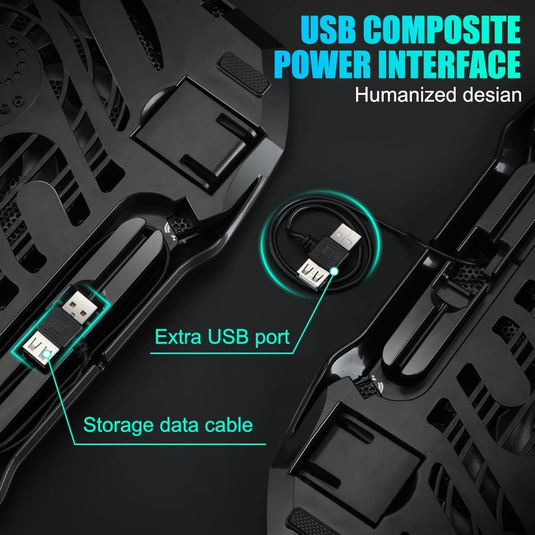 Base de Enfriamiento para Laptop LIANGSTAR 11-15.6" RGB