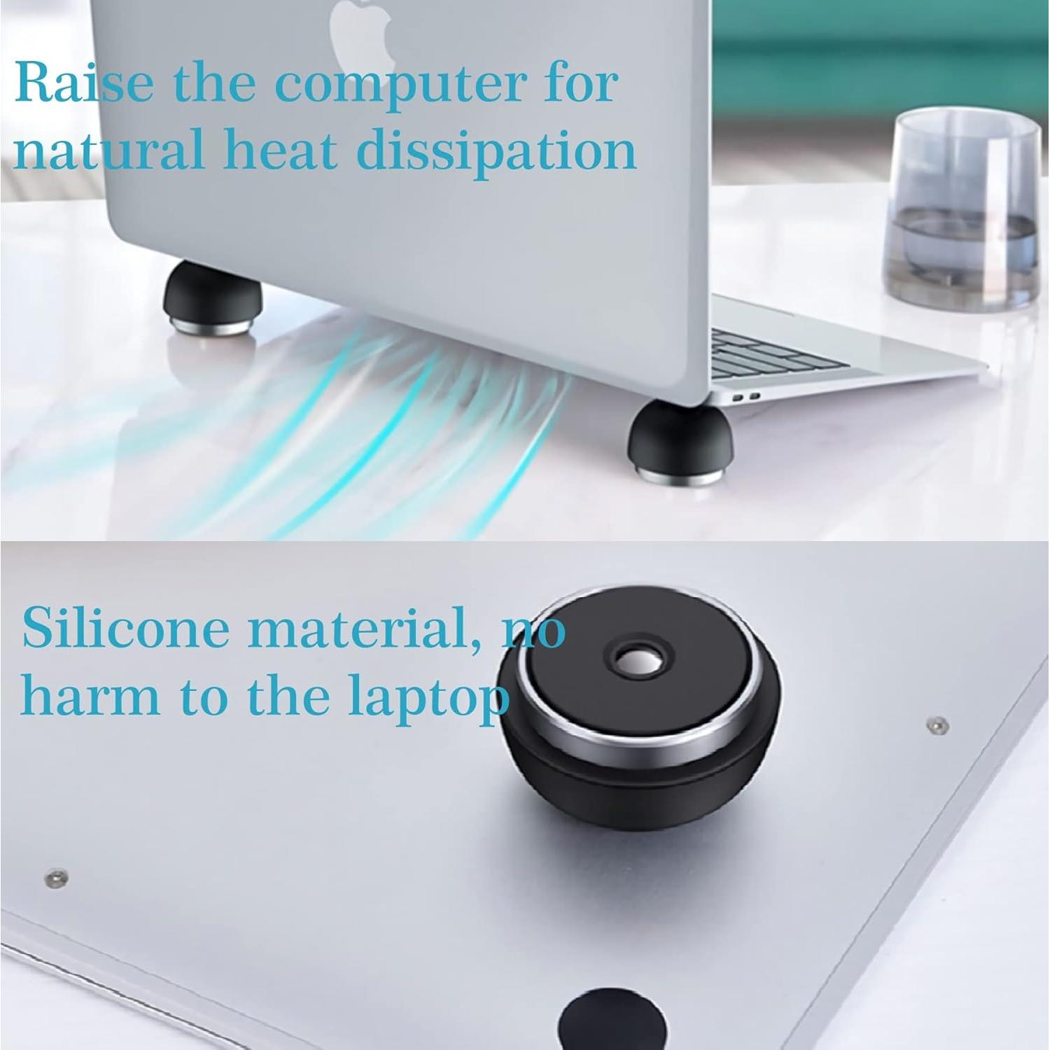 Soporte de Enfriamiento para Laptop COPORA Ergonómico Gris