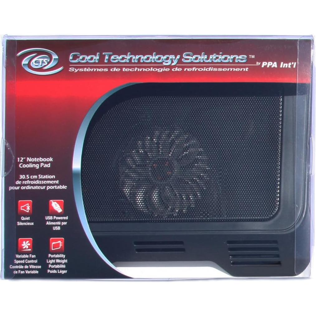 Enfriador de Notebook PPA Intl CTSNC12 30.99x23.62cm