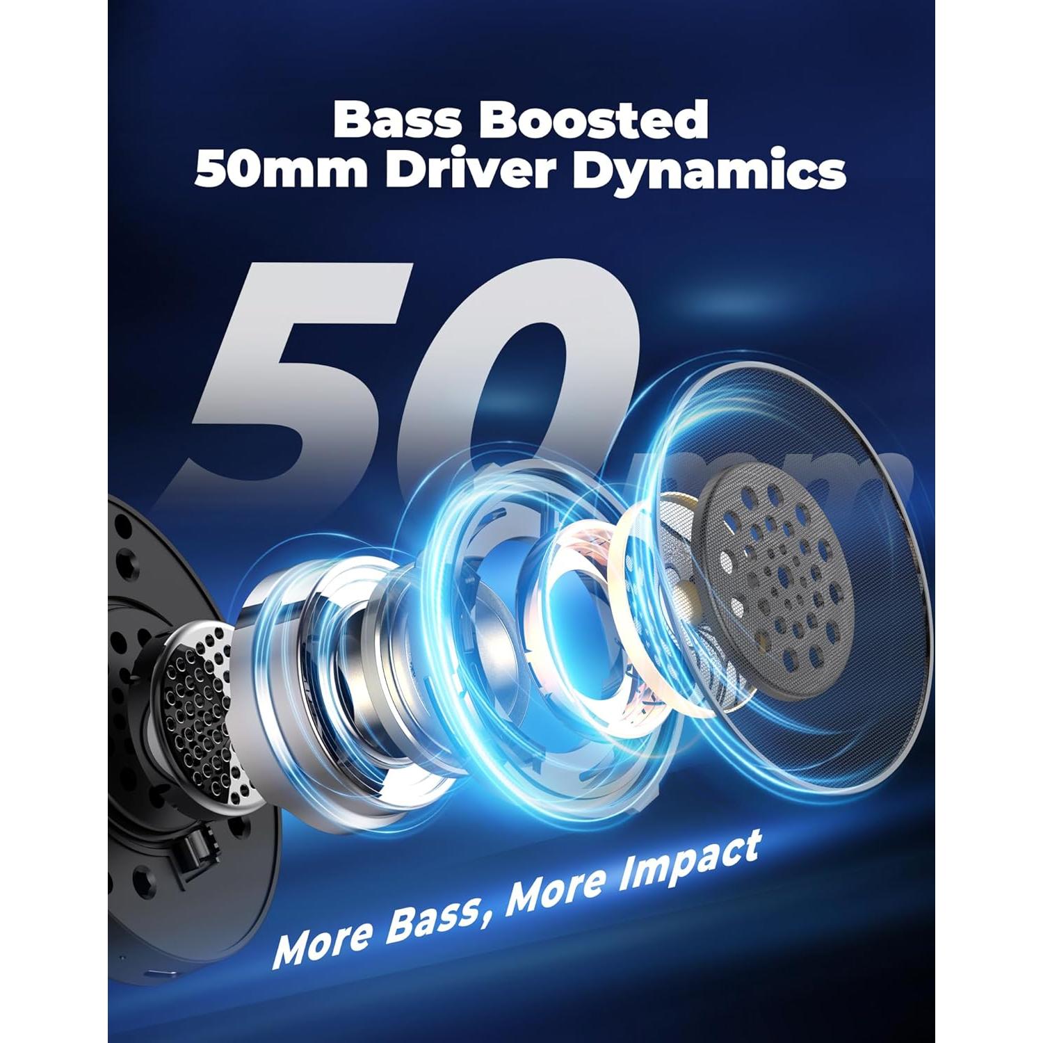 Auriculares Gaming Havit HV-H2002d 50mm PS4 PS5 PC