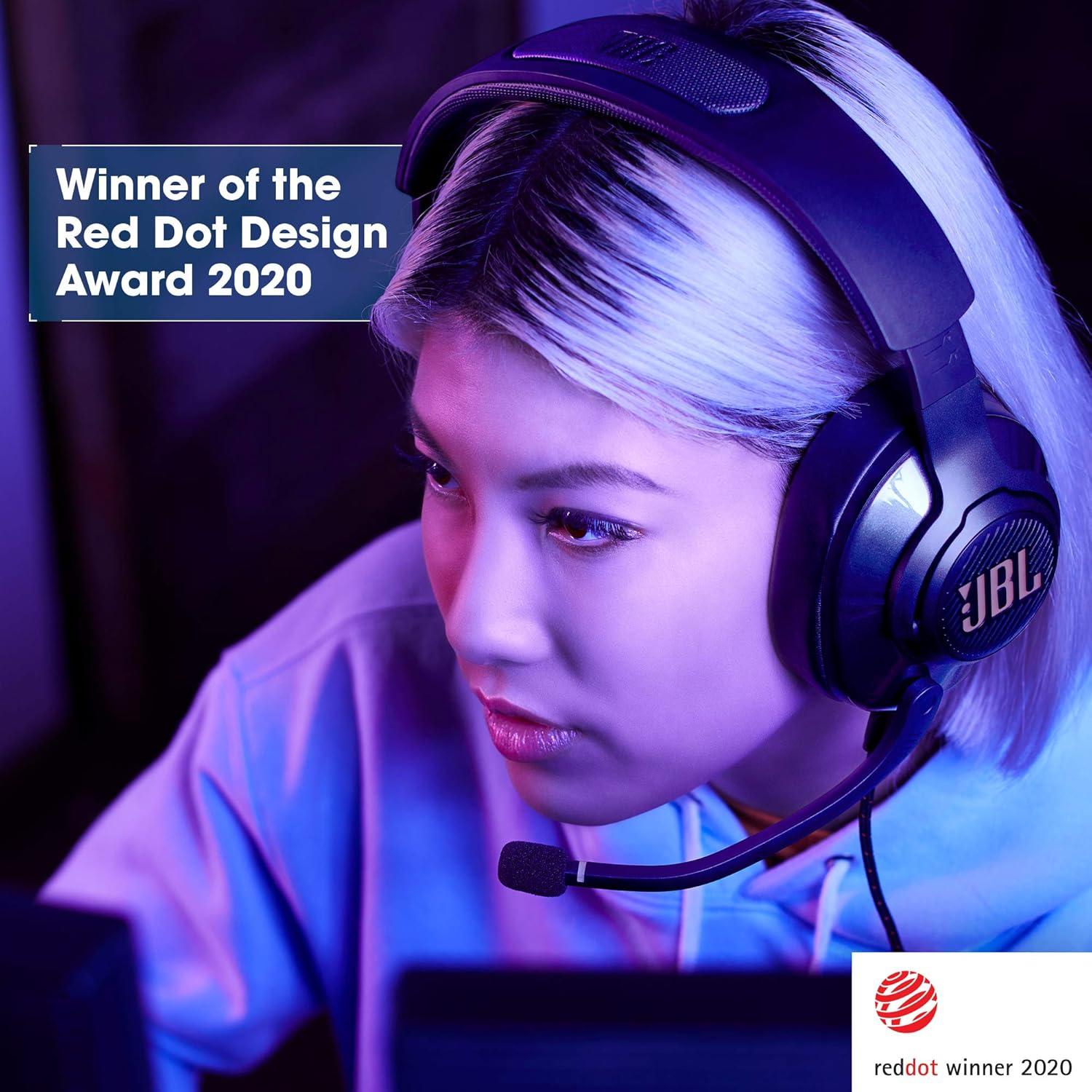 Auriculares gaming JBL Quantum 400 Over-Ear USB Negro