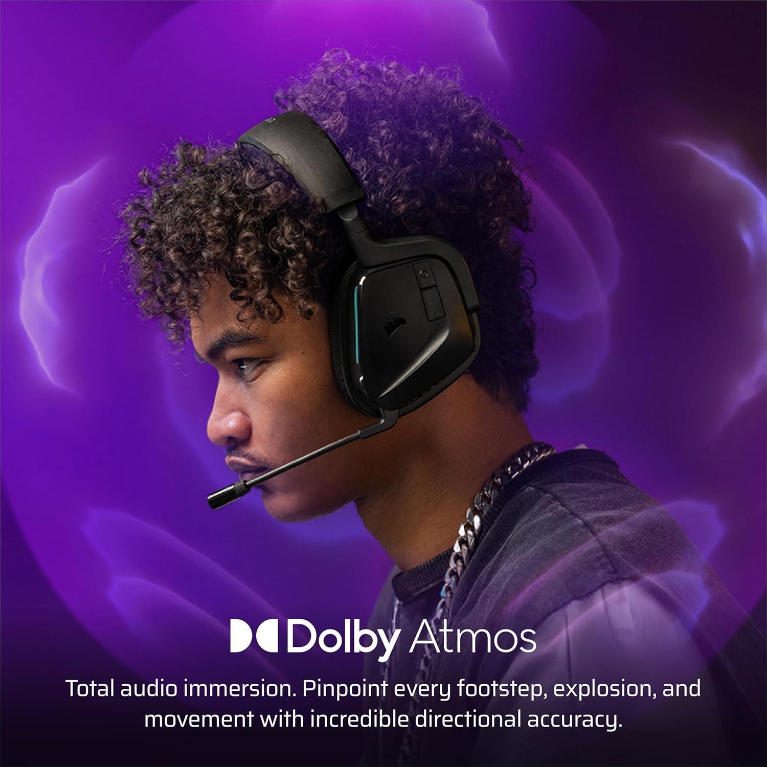 Auriculares Gaming Inalámbricos Corsair VOID V2 - 70 Hr Batería