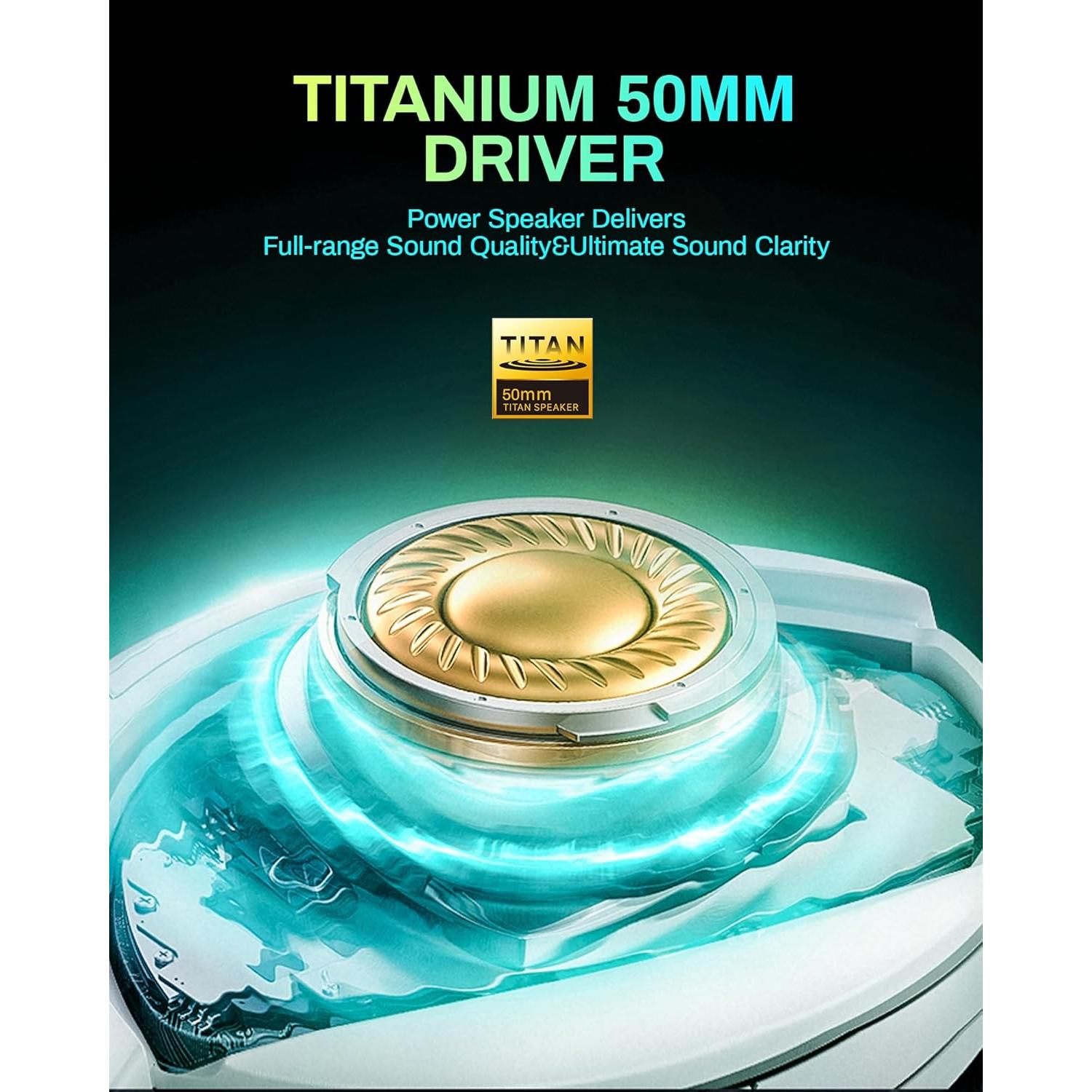 Auriculares Gaming Inalámbricos Kofire UG-06 Blanco 65H