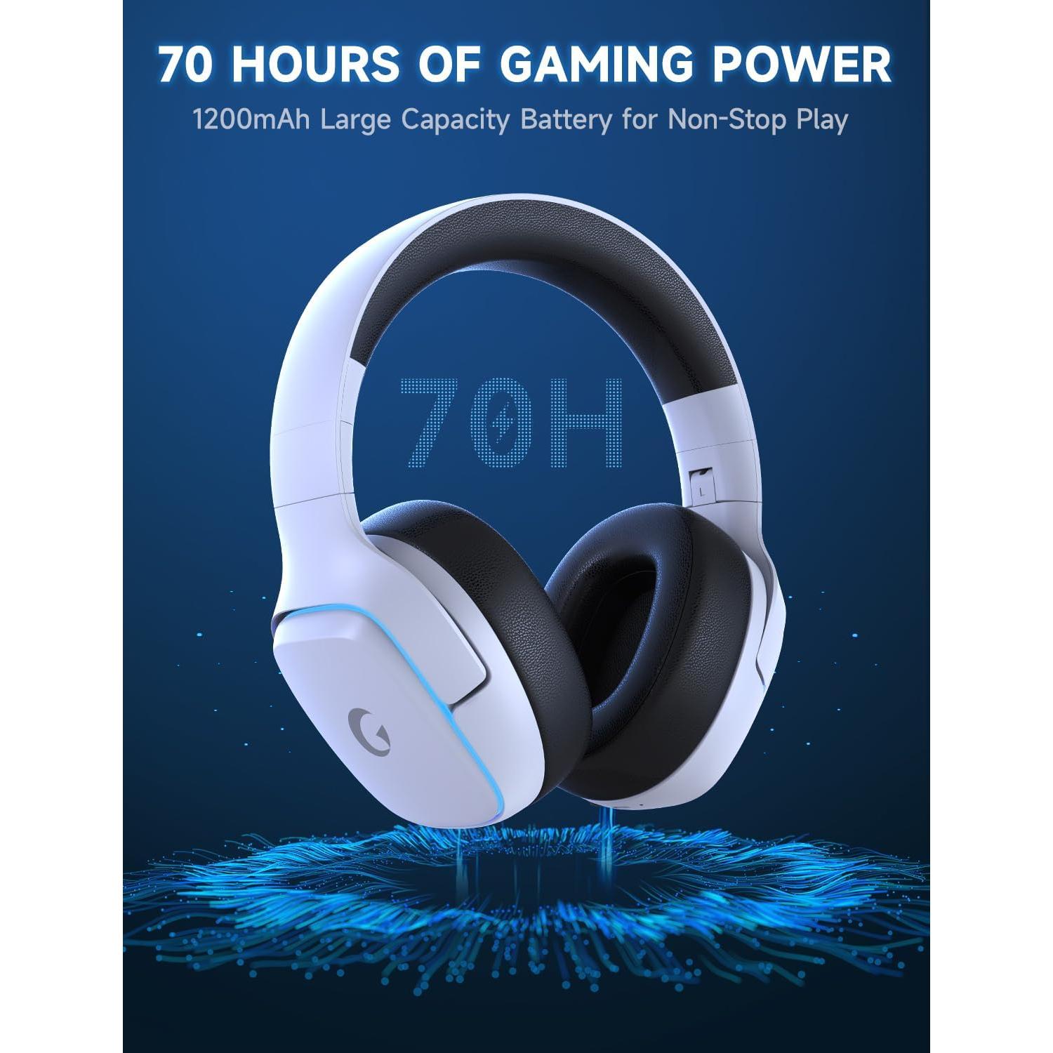 Auriculares Gaming Inalámbricos Gvyugke Capitán 780 70H