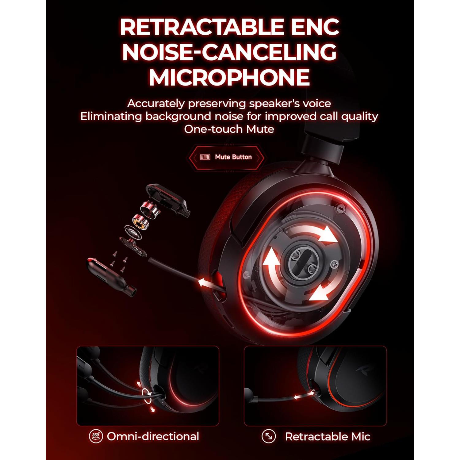 Auriculares Gaming Inalámbricos Valorise UG-08S 7.1 RGB