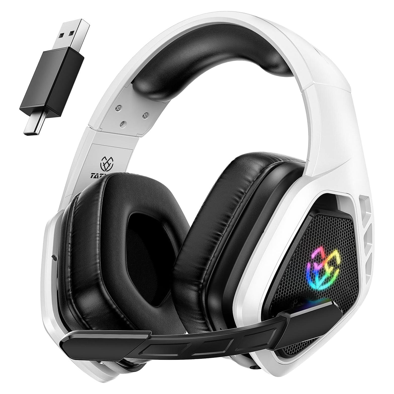 Auriculares Gaming Inalámbricos Tatybo WT5 30H 2.4GHz Bluetooth